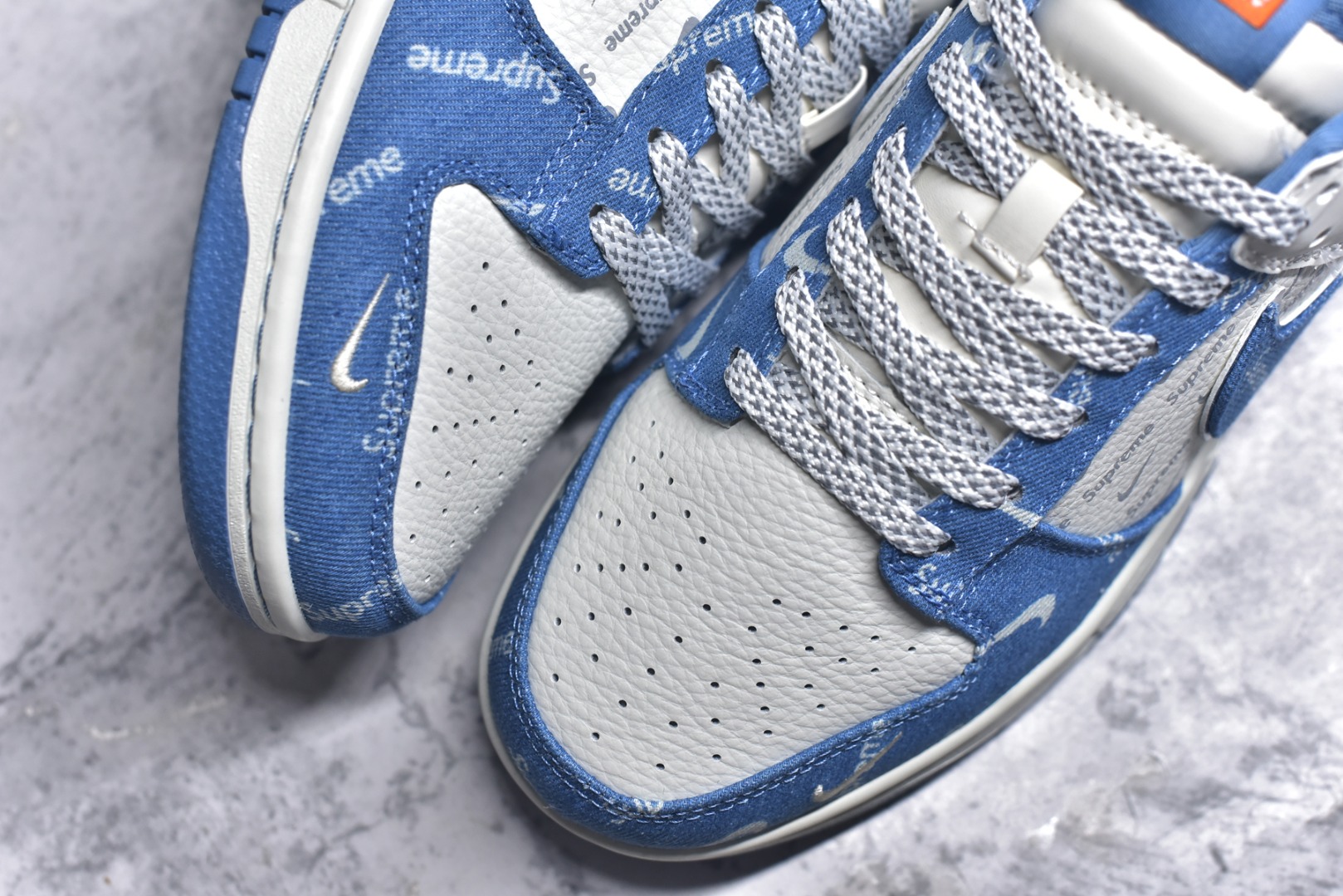 图片[8]-#Nike SB Dunk Low Sup联名 蓝牛仔 周年高端定制 低帮休闲板鞋 SC9207-416 #定制鞋盒 大厂纯原品质出货 超高清洁度 皮料切割干净无任何毛边 细节完美 尺码：36 36.5 37.5 38 36.5 39 40 40.5 41 42 42.5 43 44 44.5 45 9.E5-选品中心