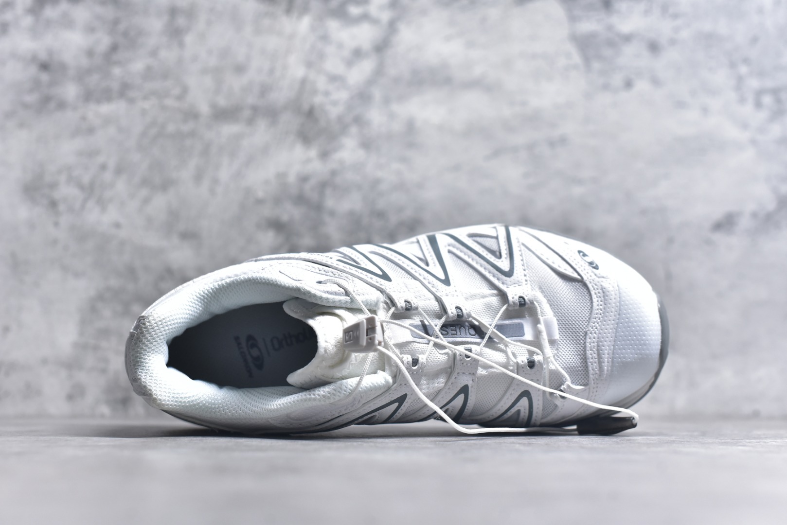 图片[4]-#Salomon XT-QUEST ADV 萨洛蒙潮流越野机能户外功能鞋 纯原外贸平台特供订单 耗时半年巨作 全套原纸板楦头开发 原厂特供网布配套加持 确保原汁原味 完美呈现版型 原档数据独家私模五层组合大底 男女鞋同步官方开发至46.5 原装Ortholite轻量化鞋垫 中底布带钢印编号 原厂TPU锁扣 进口港宝加持 后跟自然饱满 还原公司包裹性 基于 SALOMON 初代 XT 鞋身造型并搭载 4D ADVANCED CHASSIS™ 大底打造而成 为这款 XT-QUEST 带来了多项足部控制与保护等功能性 如在运动过程中控制左右晃动的过程而提高稳定性、改善长途越野过程中足中到足尖的过渡、提高感知岩石的精确度以抵抗尖锐物体对脚底的伤害以及采用动态缓冲来增强穿着舒适感 从而减轻疲劳感 使 XT-QUEST 成为一双舒适且安全的户外之履 尺码：36 36.5 37.5 38 38.5 39 40 40.5 41 42 42.5 43 44 44.5 45-选品中心