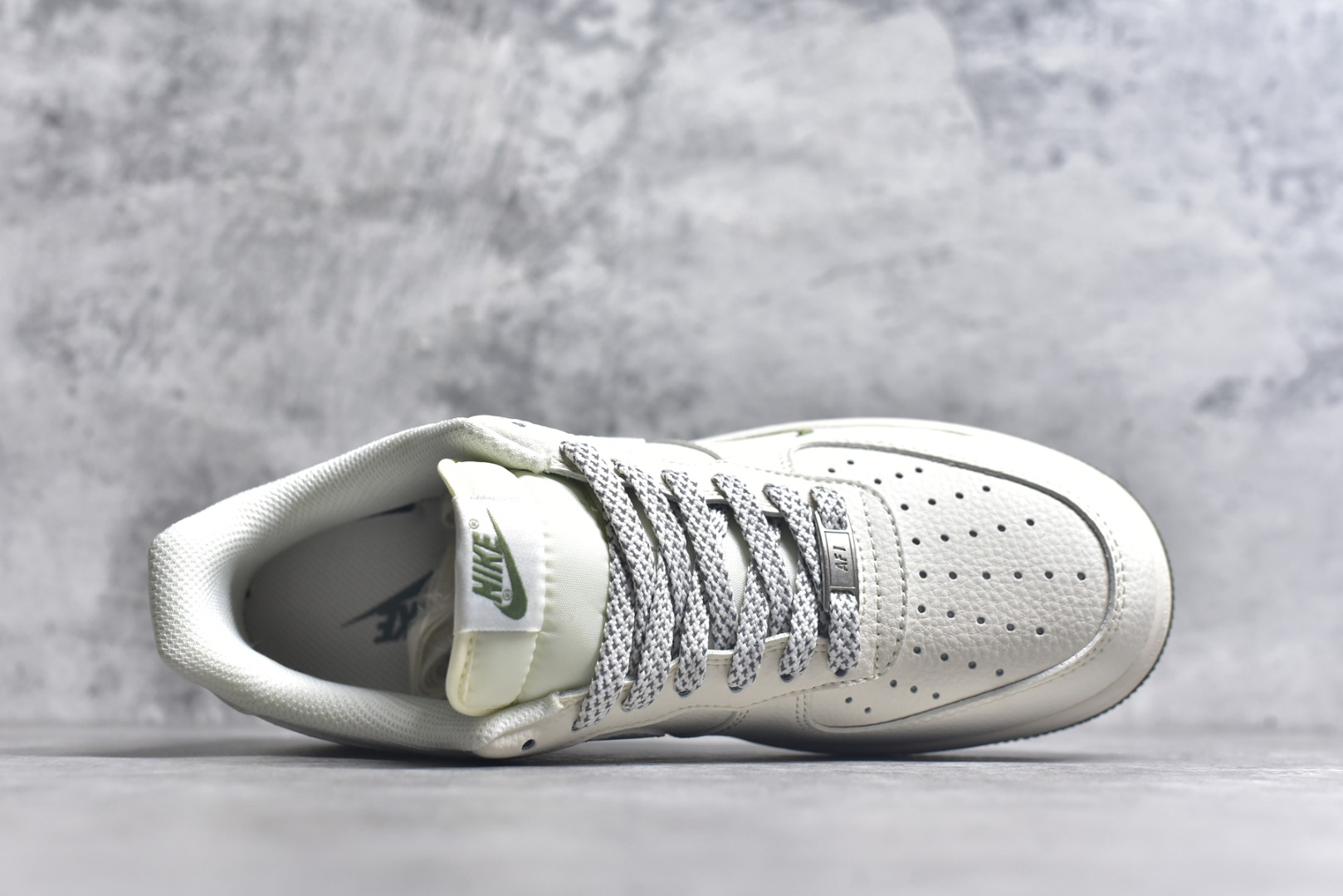 图片[4]-#Nike Air Force 1\’07 Low 耐克联名 绿小三勾 空军一号低帮休闲板鞋 XX3168-182 #原楦头原纸板 原装鞋盒 定制五金配件 内置全掌气垫 原厂鞋底 尺码：36 36.5 37.5 38 38.5 39 40 40.5 41 42 42.5 43 44 44.5 45 9.D4-选品中心