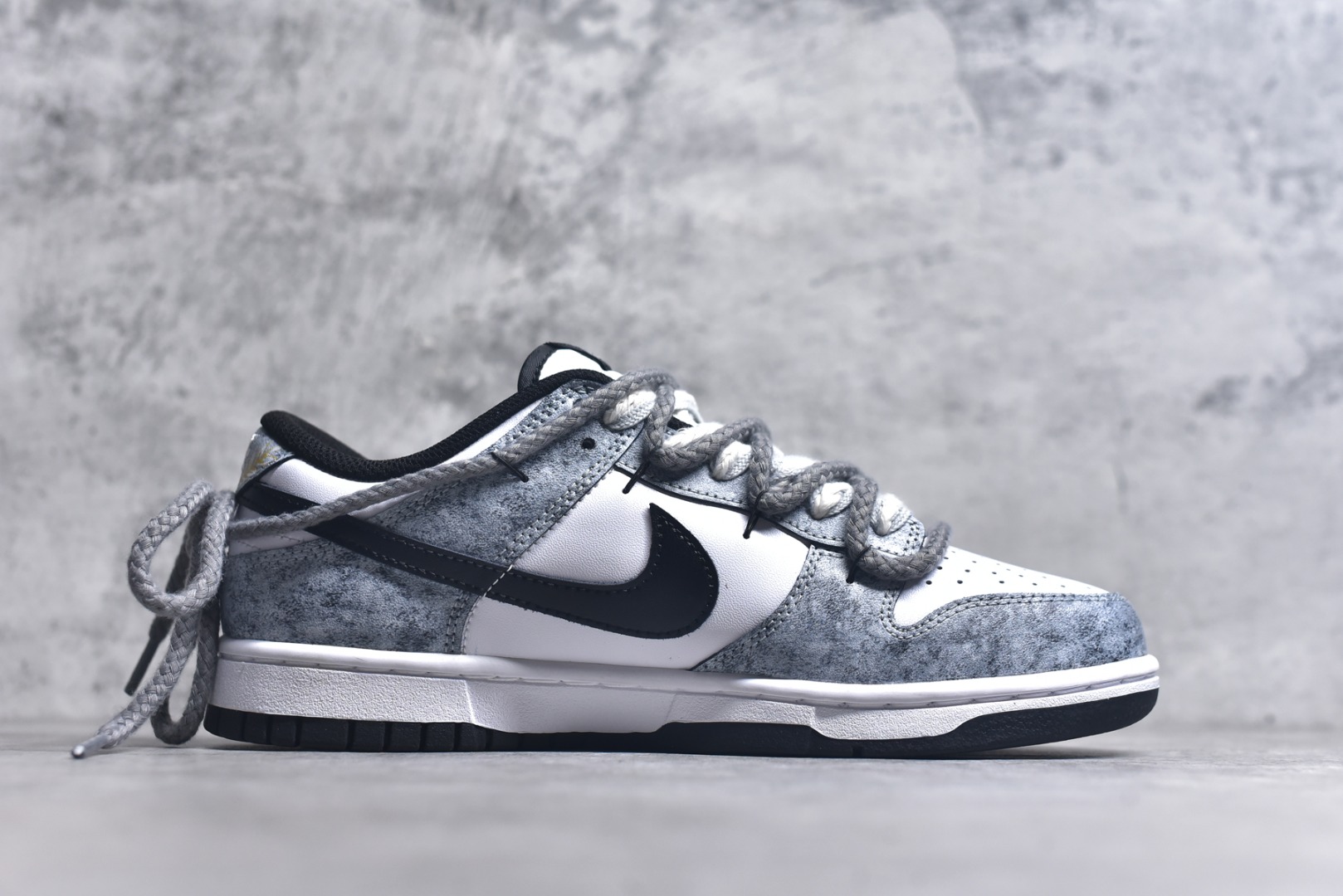 图片[3]-#Nike SB Dunk Low 麦穗灰绑带 低帮休闲板鞋 DD1391-100 #定制鞋盒 大厂纯原品质出货 超高清洁度 皮料切割干净无任何毛边 细节完美 尺码：40 40.5 41 42 42.5 43 44 44.5 45 46 9.E5-选品中心