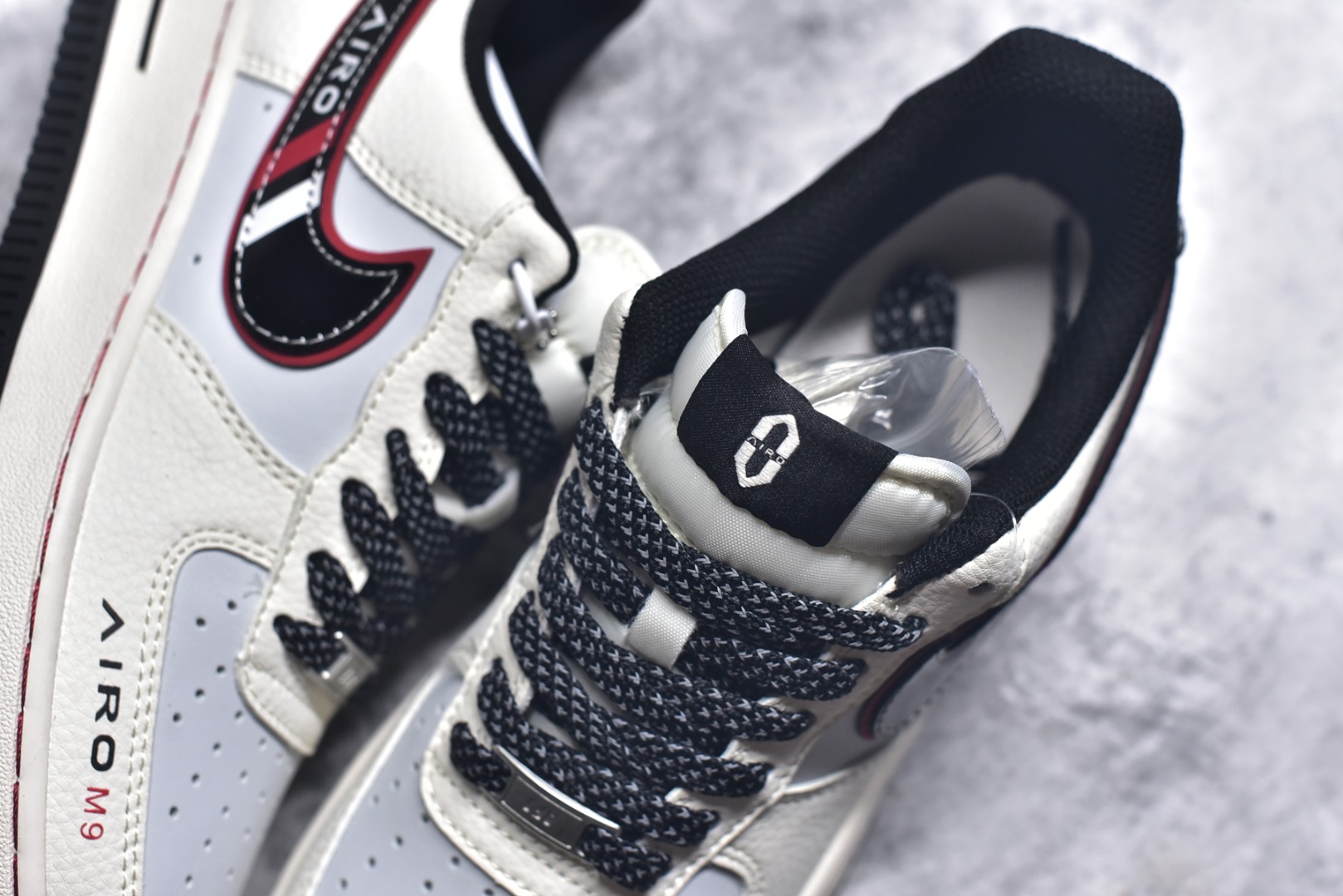 图片[9]-#Nike Air Force 1\’07 Low 问界联名 黑M9 空军一号低帮休闲板鞋 XS1958-609 #原楦头原纸板 原装鞋盒 定制五金配件 内置全掌气垫 原厂鞋底 尺码：36 36.5 37.5 38 38.5 39 40 40.5 41 42 42.5 43 44 44.5 45 9.D4-选品中心