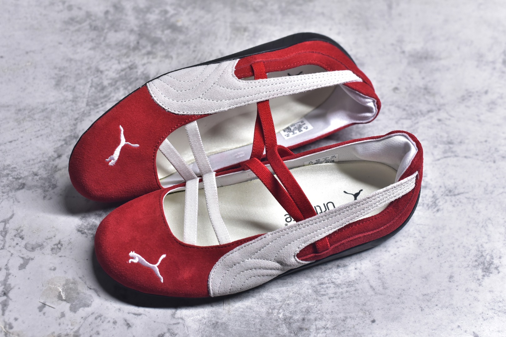 图片[7]-#Puma Speedcat 舒适百搭 低帮 芭蕾鞋 #朴彩英 rose 同款 配色酷感拉满 低帮设计超显脚踝纤细，上脚轻盈又舒适。不管日常出街还是运动都适配，防滑耐磨超抗造。 货号：401287-07 尺码：36-40-选品中心