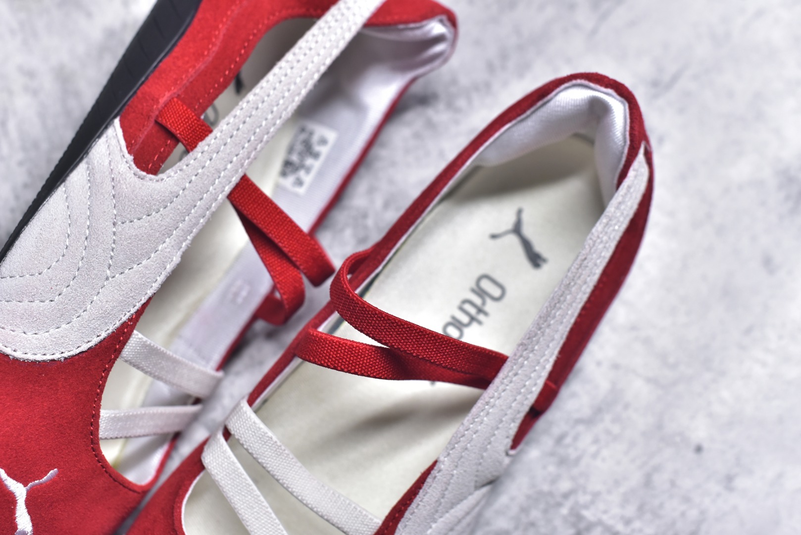 图片[9]-#Puma Speedcat 舒适百搭 低帮 芭蕾鞋 #朴彩英 rose 同款 配色酷感拉满 低帮设计超显脚踝纤细，上脚轻盈又舒适。不管日常出街还是运动都适配，防滑耐磨超抗造。 货号：401287-07 尺码：36-40-选品中心