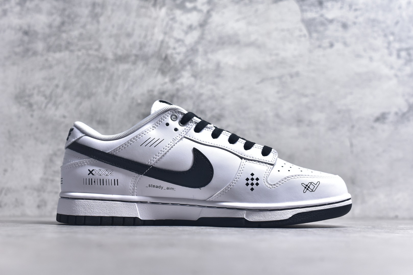 图片[3]-#Nike SB Dunk Low \”Just Do It\” 周年高端定制 低帮休闲板鞋 WC1220-001 #定制鞋盒 大厂纯原品质出货 超高清洁度 皮料切割干净无任何毛边 细节完美 尺码：40 40.5 41 42 42.5 43 44 44.5 45 9.E5-选品中心