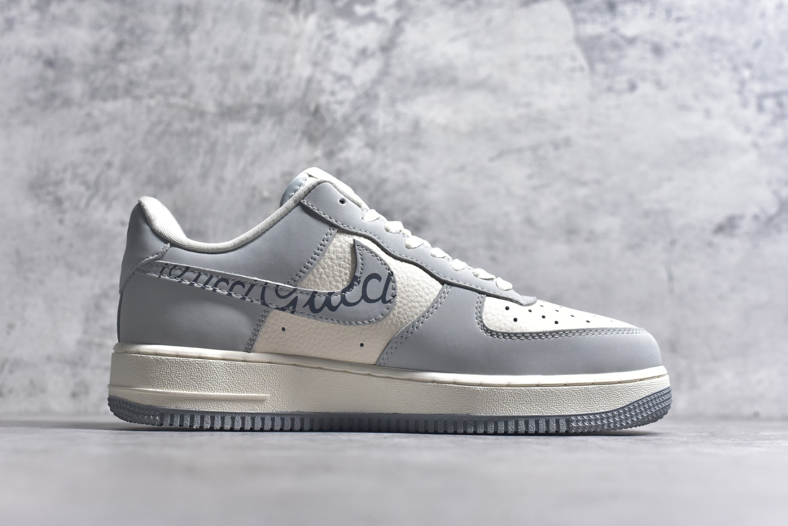 图片[3]-#Nike Air Force 1\’07 Low 古驰联名 火山灰 空军一号低帮休闲板鞋 DF0188-050 #原楦头原纸板 原装鞋盒 定制五金配件 内置全掌气垫 原厂鞋底 尺码：36 36.5 37.5 38 38.5 39 40 40.5 41 42 42.5 43 44 44.5 45 9.D4-选品中心
