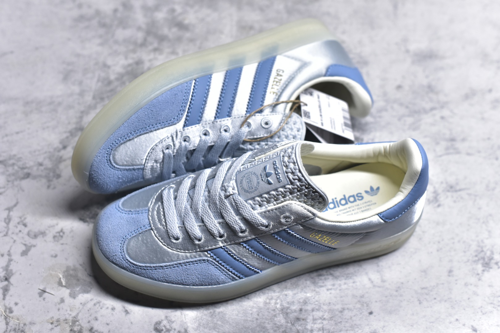 图片[7]-#AD Gazelle Indoor Trainers 羚羊内训系列低帮复古百搭休闲运动德训风板鞋 JI2711 90年代经典的复刻版！自60年代以足球训练鞋面世以来,Gazelle就以其经典设计席卷全球。1991年版本的复刻,再造经典Gazelle。采用皮革打造,搭配浊色细节,让这款经典更加简约。尺码：36 36⅔ 37⅓ 38 38⅔ 39⅓ 40 40⅔ 41⅓ 42 42⅔ 43⅓ 44⅓ 44⅔ 45-选品中心