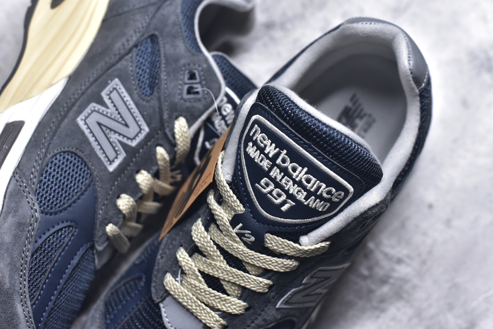 图片[9]-#New Balance Made In USA M991系列 美产经典百搭老爹休闲运动跑步鞋 U991GG2 #鞋面采用猪巴革及大网眼布鞋面材质以及3层组合大底 ABZORB专利吸震鞋垫 尺码：36 37 37.5 38 38.5 39 40 40.5 41 42 42.5 43 44 44.5 45 H8D4-选品中心