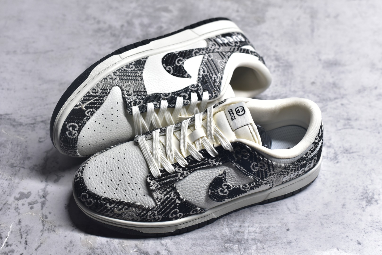 图片[7]-#Nike SB Dunk Low 古驰联名 黑灰牛仔 周年高端定制 低帮休闲板鞋 SC9207-418 #定制鞋盒 大厂纯原品质出货 超高清洁度 皮料切割干净无任何毛边 细节完美 尺码：36 36.5 37.5 38 36.5 39 40 40.5 41 42 42.5 43 44 44.5 45 9.E5-选品中心