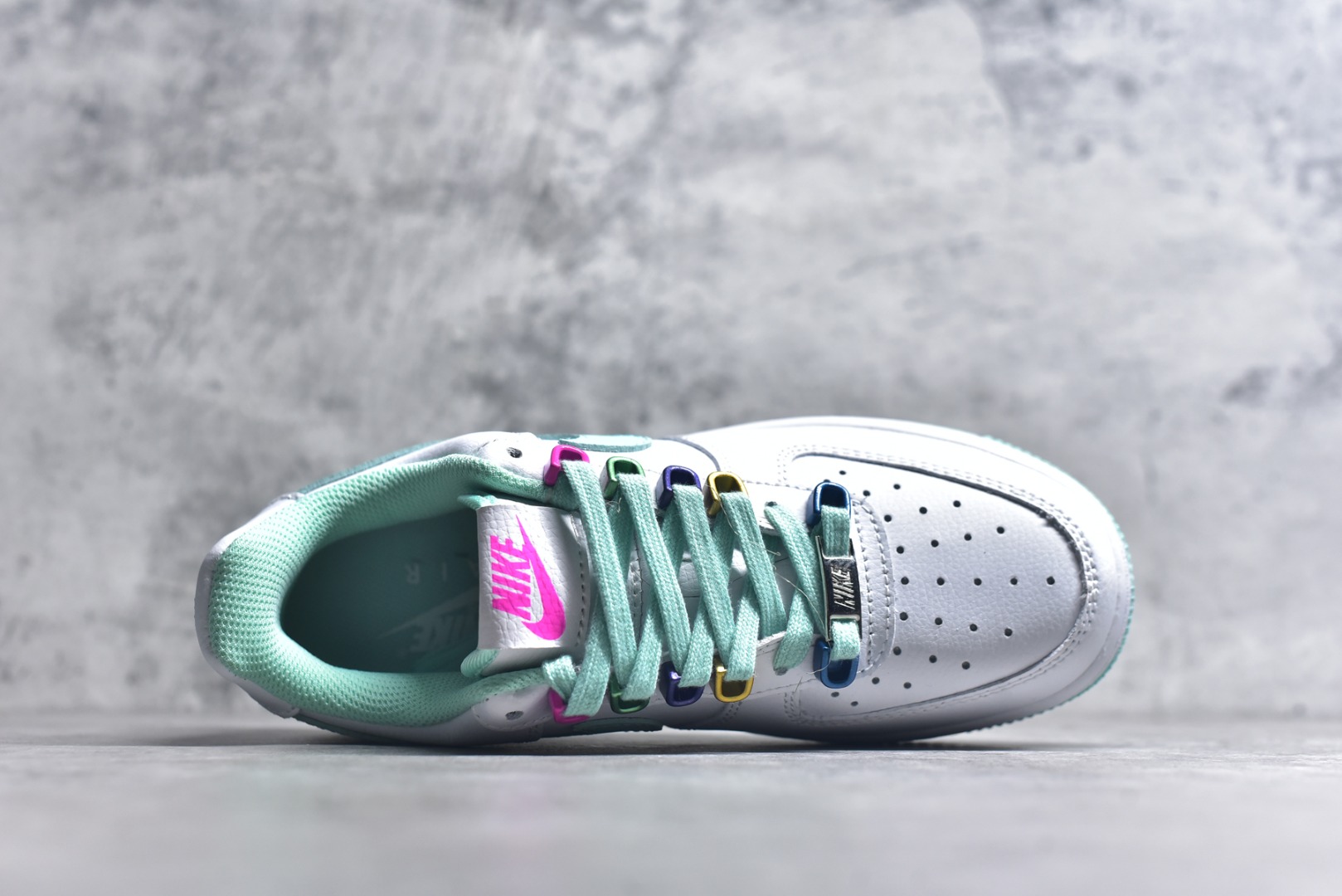 图片[4]-#Nike Air Force 1\’07 Low 五彩缤纷 空军一号低帮休闲板鞋 DH7561-107 #原楦头原纸板 原装鞋盒 定制五金配件 内置全掌气垫 原厂鞋底 尺码：36 36.5 37.5 38 38.5 39 40 9.D4-选品中心