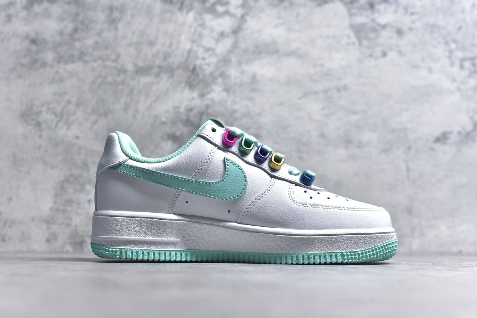 图片[3]-#Nike Air Force 1\’07 Low 五彩缤纷 空军一号低帮休闲板鞋 DH7561-107 #原楦头原纸板 原装鞋盒 定制五金配件 内置全掌气垫 原厂鞋底 尺码：36 36.5 37.5 38 38.5 39 40 9.D4-选品中心