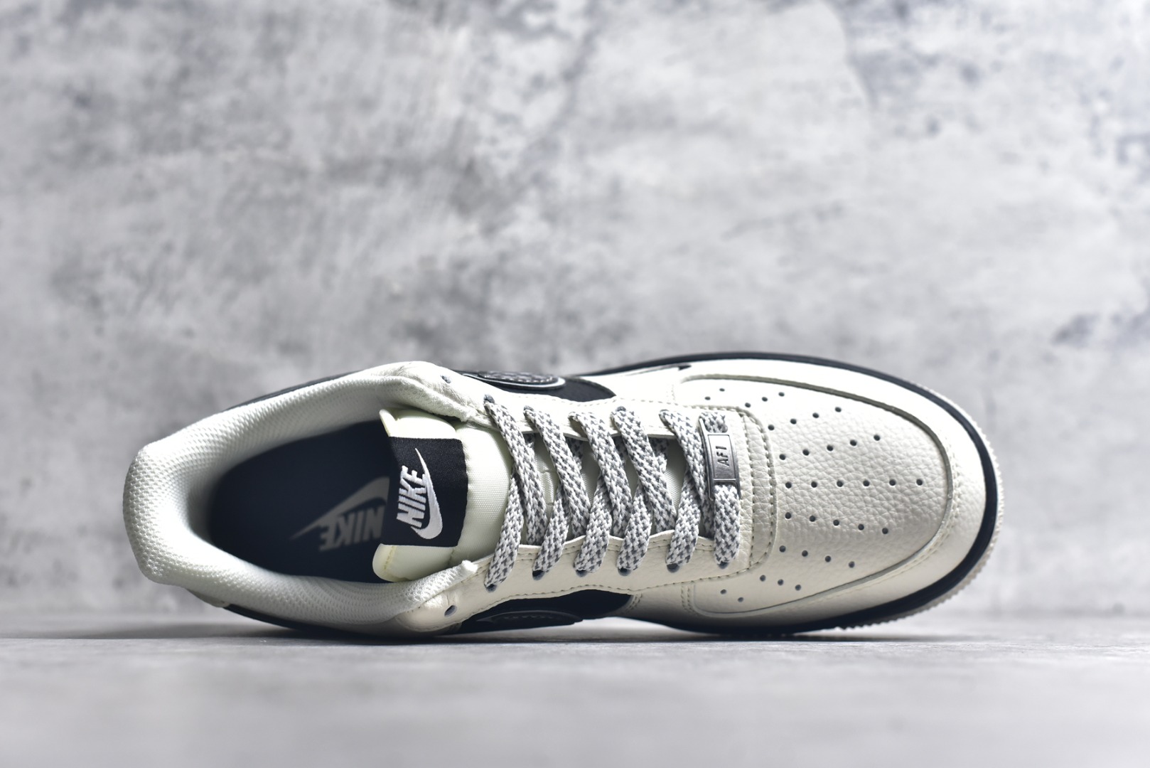 图片[4]-#Nike Air Force 1\’07 Low 联名 双层米黑 空军一号低帮休闲板鞋 XX3168-206 #原楦头原纸板 原装鞋盒 定制五金配件 内置全掌气垫 原厂鞋底 尺码：36 36.5 37.5 38 38.5 39 40 40.5 41 42 42.5 43 44 44.5 45 9.D4-选品中心
