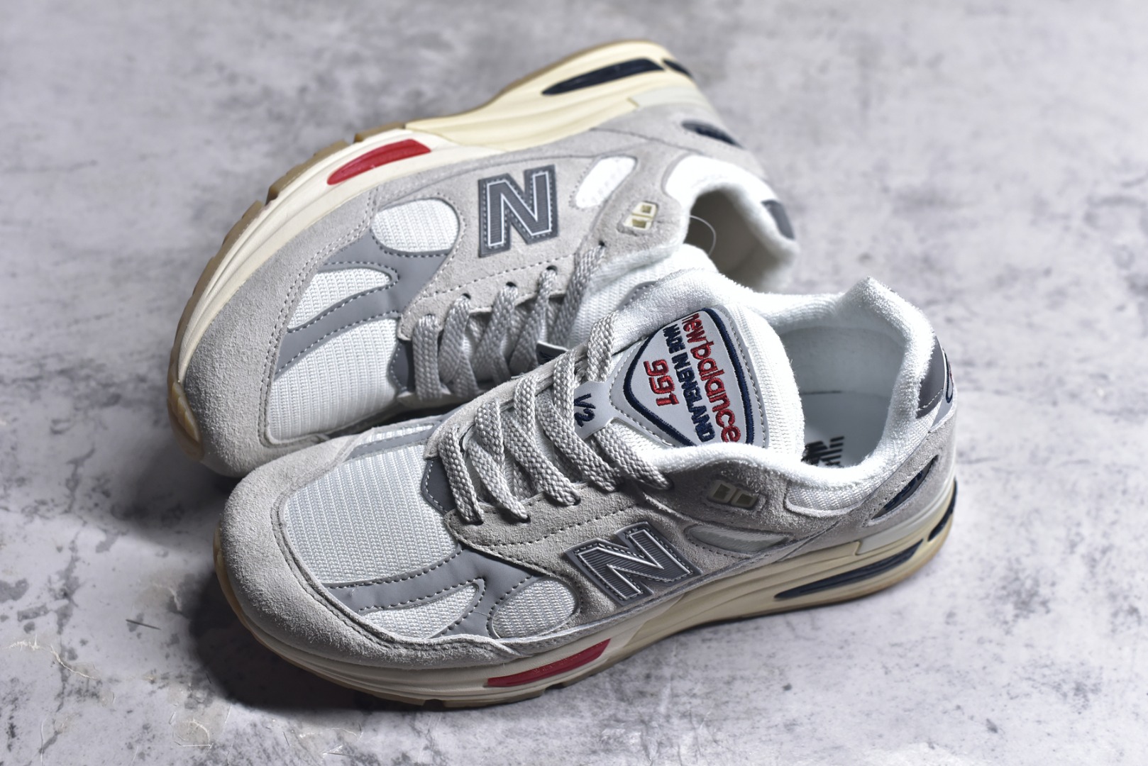 图片[7]-#New Balance Made In USA M991系列 美产经典百搭老爹休闲运动跑步鞋 U991VS2 #鞋面采用猪巴革及大网眼布鞋面材质以及3层组合大底 ABZORB专利吸震鞋垫 尺码：36 37 37.5 38 38.5 39 40 40.5 41 42 42.5 43 44 44.5 45 9.D4-选品中心