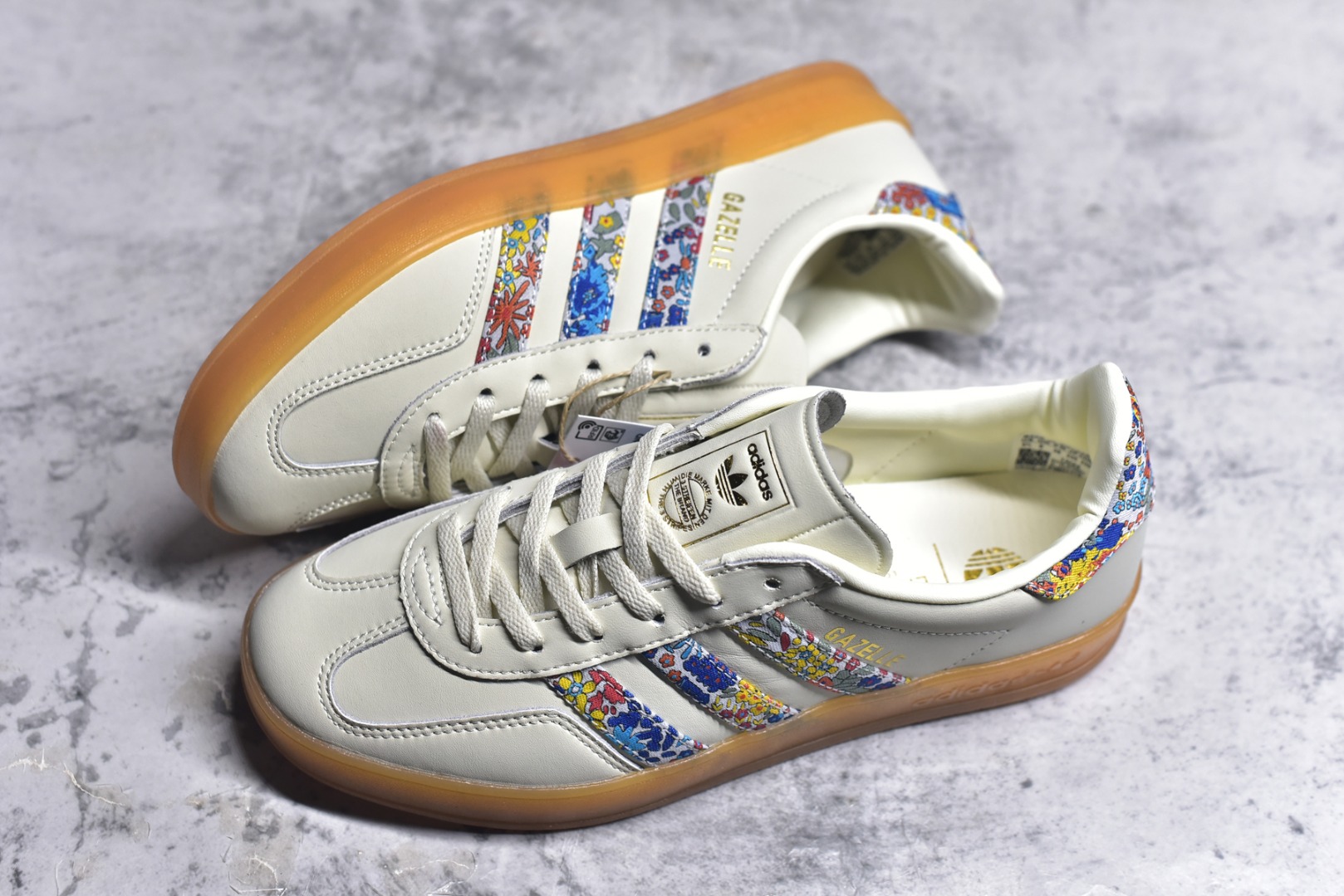 图片[7]-#AD Gazelle Indoor Trainers 羚羊内训系列低帮复古百搭休闲运动德训风板鞋 JH7370 90年代经典的复刻版！自60年代以足球训练鞋面世以来,Gazelle就以其经典设计席卷全球。1991年版本的复刻,再造经典Gazelle。采用皮革打造,搭配浊色细节,让这款经典更加简约。尺码：35.5-45-选品中心