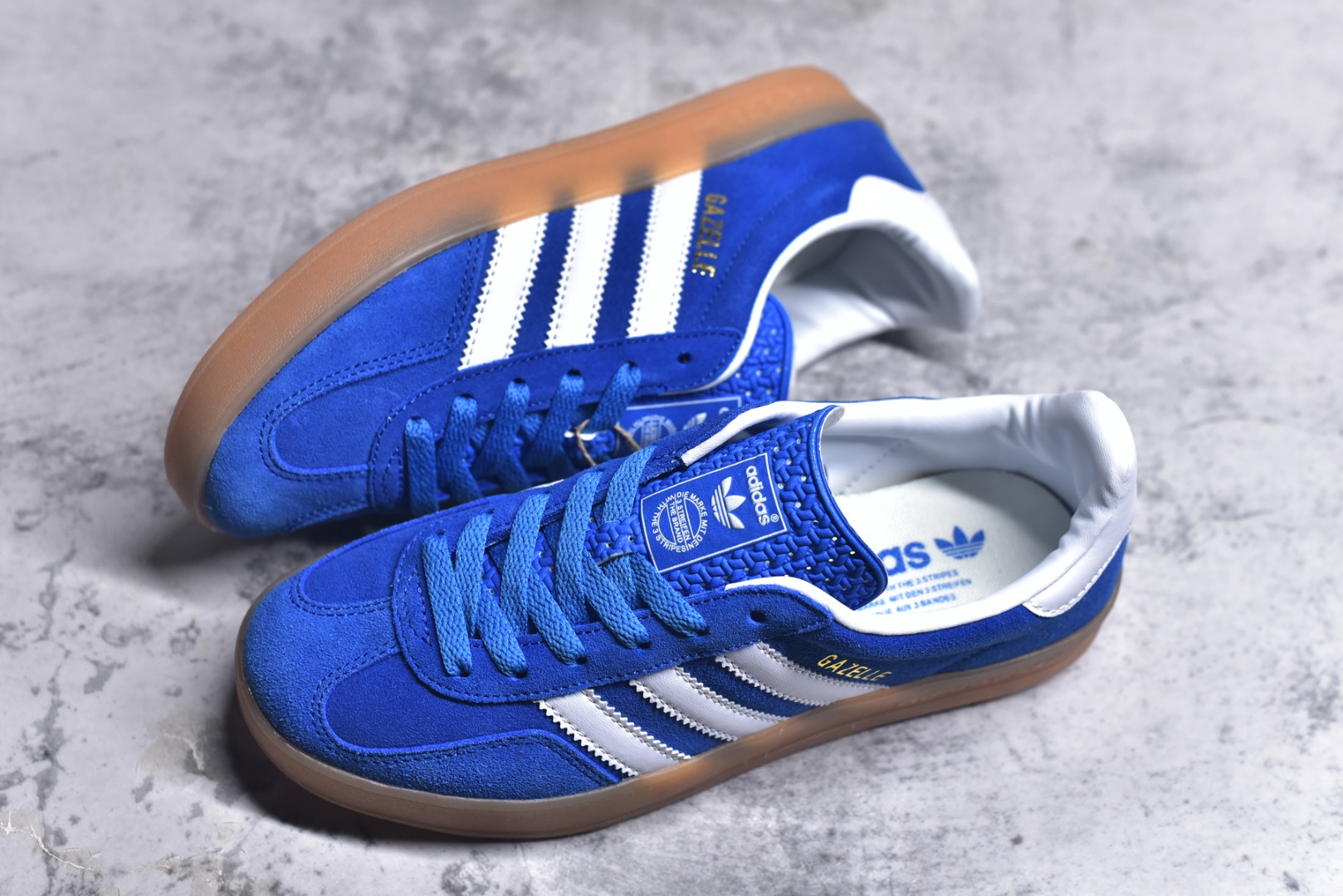 图片[7]-#AD Gazelle Indoor Trainers 羚羊内训系列低帮复古百搭休闲运动德训风板鞋 JI2061 90年代经典的复刻版！自60年代以足球训练鞋面世以来,Gazelle就以其经典设计席卷全球。1991年版本的复刻,再造经典Gazelle。采用皮革打造,搭配浊色细节,让这款经典更加简约。尺码：35.5-45-选品中心