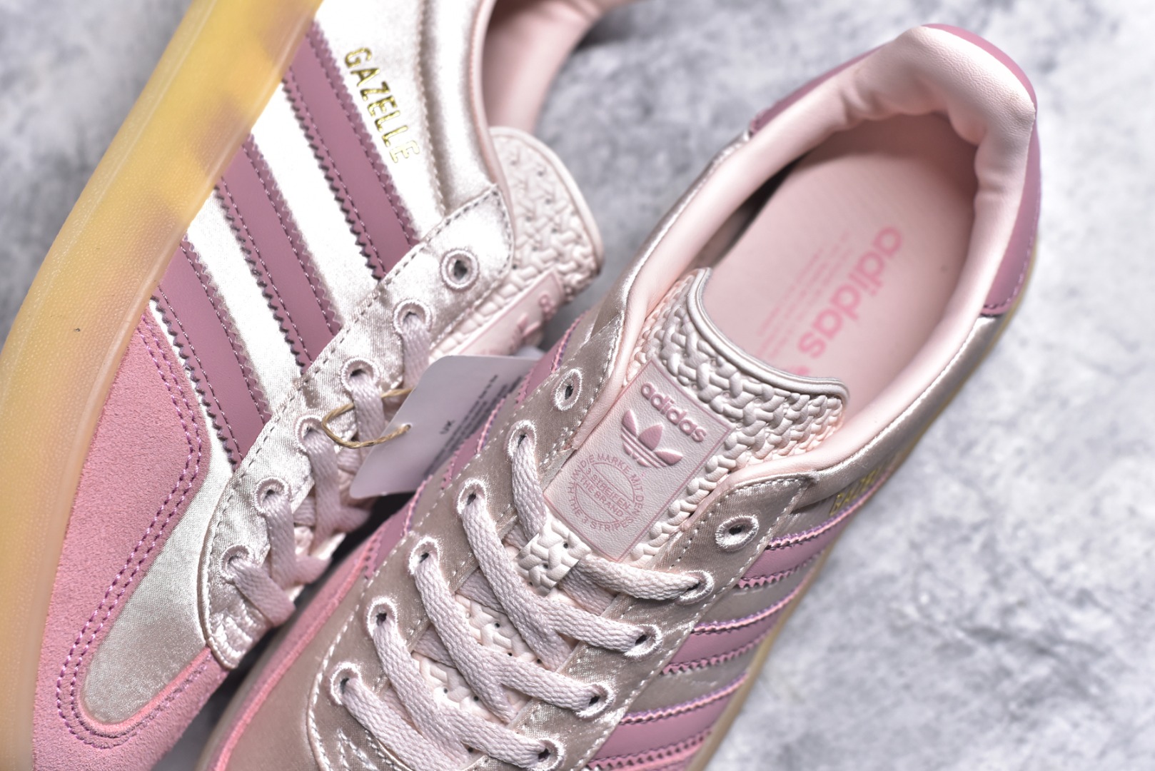 图片[9]-#AD Gazelle Indoor Trainers 羚羊内训系列低帮复古百搭休闲运动德训风板鞋 JI2709 90年代经典的复刻版！自60年代以足球训练鞋面世以来,Gazelle就以其经典设计席卷全球。1991年版本的复刻,再造经典Gazelle。采用皮革打造,搭配浊色细节,让这款经典更加简约。尺码：35.5-45-选品中心