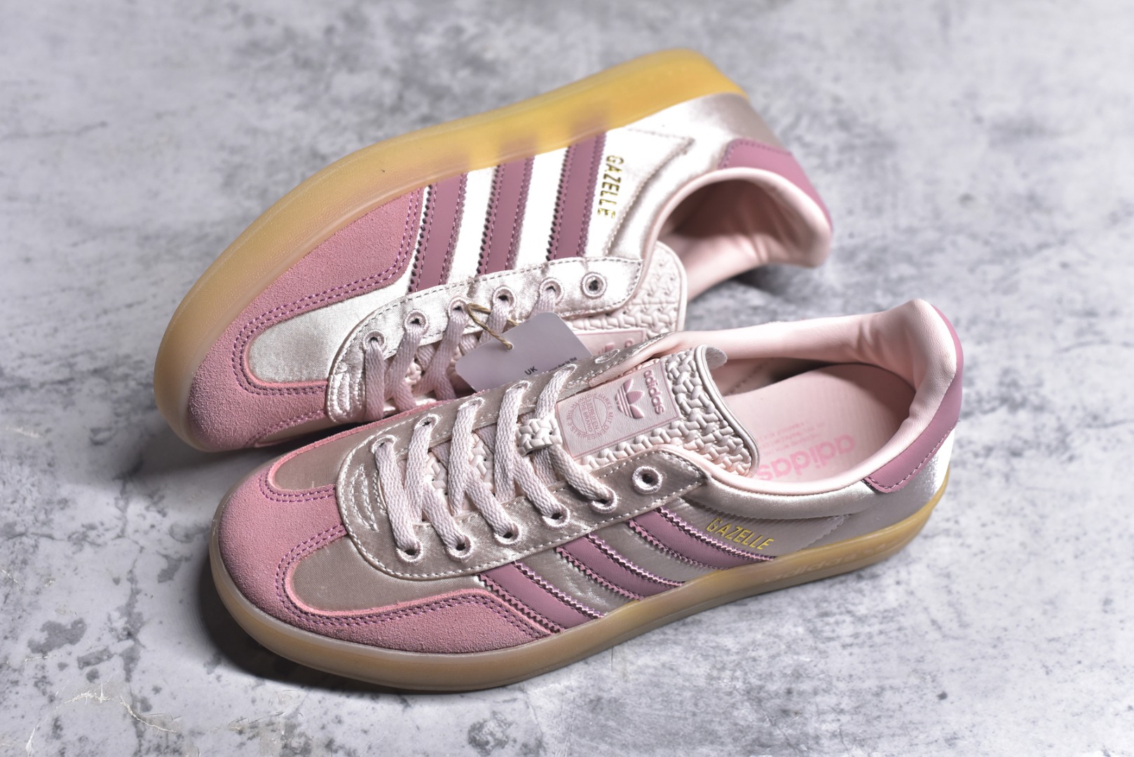 图片[7]-#AD Gazelle Indoor Trainers 羚羊内训系列低帮复古百搭休闲运动德训风板鞋 JI2709 90年代经典的复刻版！自60年代以足球训练鞋面世以来,Gazelle就以其经典设计席卷全球。1991年版本的复刻,再造经典Gazelle。采用皮革打造,搭配浊色细节,让这款经典更加简约。尺码：35.5-45-选品中心