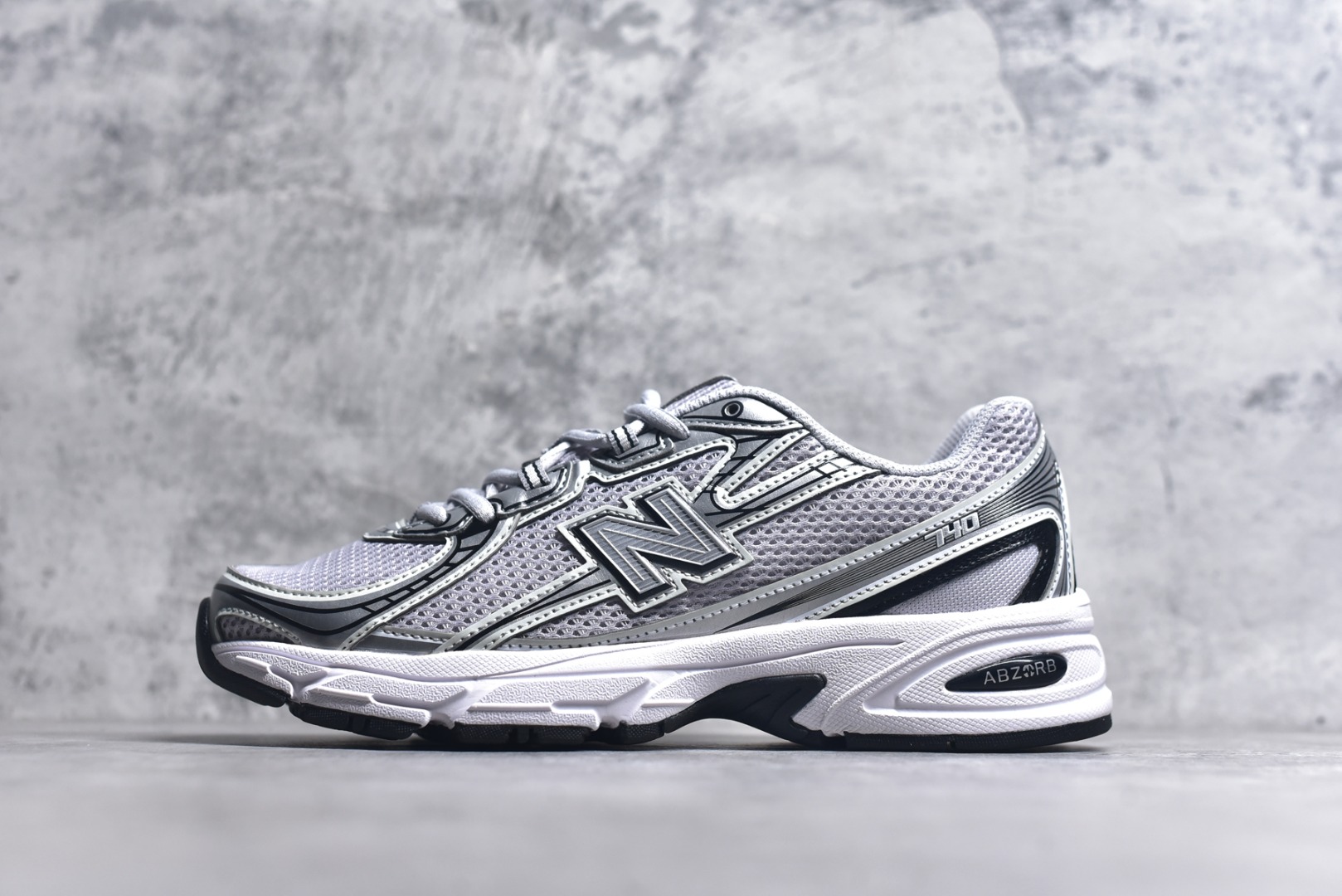 #NB 740 灰银色 U740JPC 男女鞋 36 37 37.5 38 38.5 39.5 40 40.5 41 42 42.5 43 44 44.5-选品中心