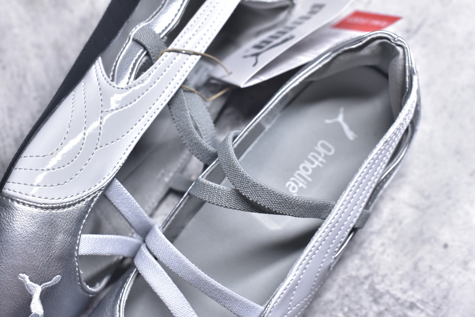 图片[9]-#Puma Speedcat 舒适百搭 低帮 芭蕾鞋 #朴彩英 rose 同款 配色酷感拉满 低帮设计超显脚踝纤细，上脚轻盈又舒适。不管日常出街还是运动都适配，防滑耐磨超抗造。 货号：403587-01 尺码：35-41-选品中心