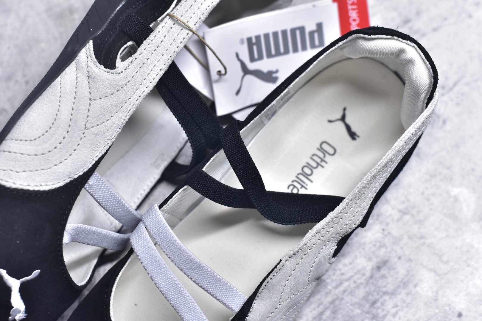 图片[9]-#Puma Speedcat 舒适百搭 低帮 芭蕾鞋 #朴彩英 rose 同款 黑粉配色甜酷感拉满 低帮设计超显脚踝纤细，上脚轻盈又舒适。不管日常出街还是运动都适配，防滑耐磨超抗造。 尺码：35-41-选品中心