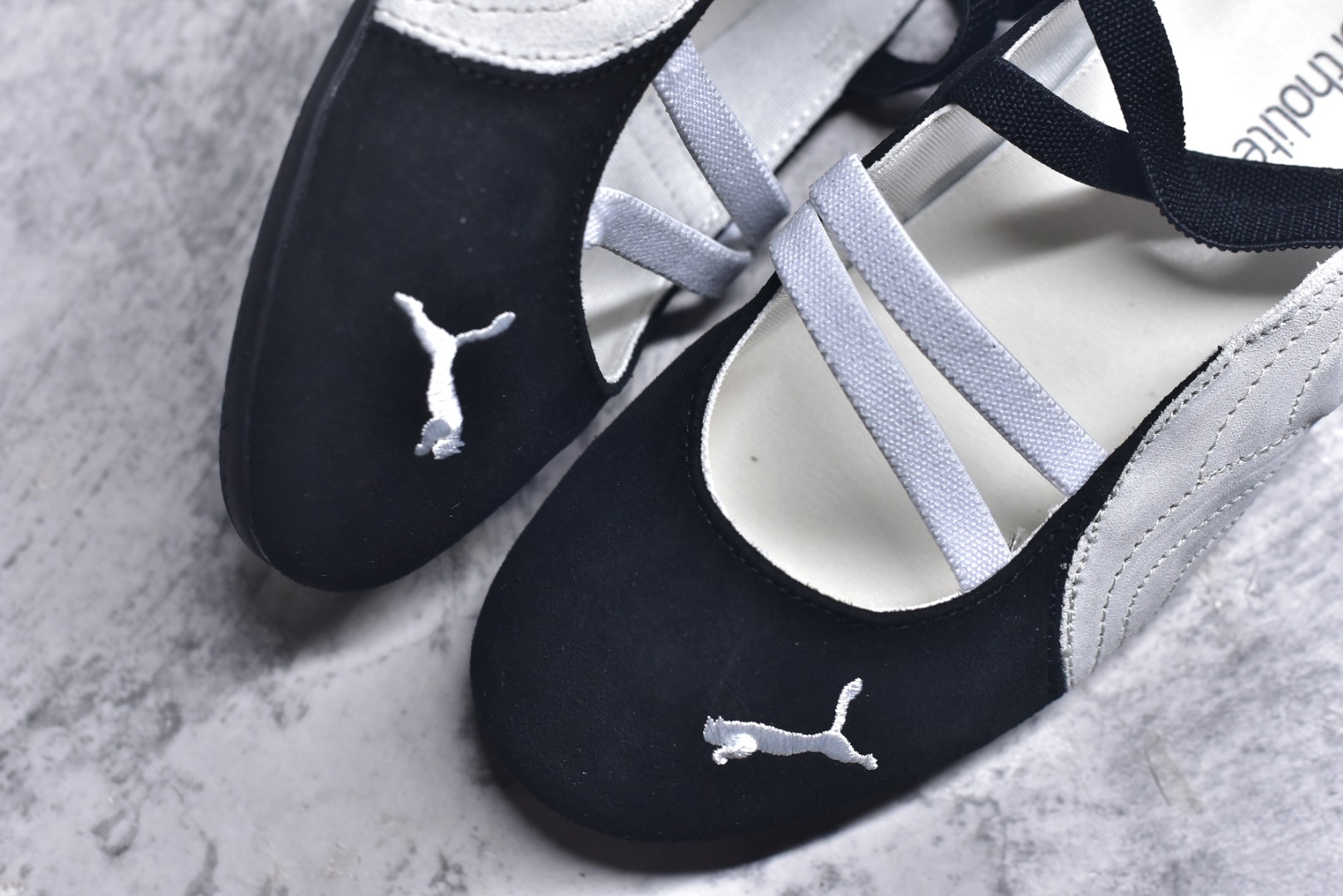 图片[8]-#Puma Speedcat 舒适百搭 低帮 芭蕾鞋 #朴彩英 rose 同款 黑粉配色甜酷感拉满 低帮设计超显脚踝纤细，上脚轻盈又舒适。不管日常出街还是运动都适配，防滑耐磨超抗造。 尺码：35-41-选品中心