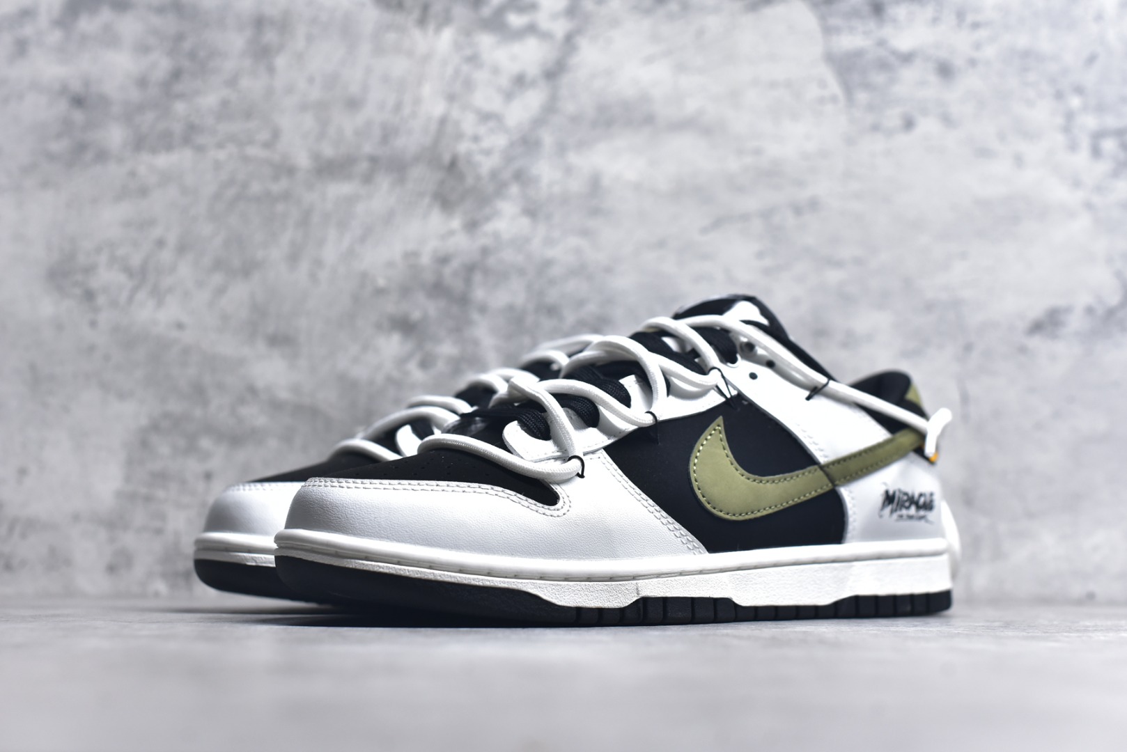 图片[2]-#Nike SB Dunk Low \”Just Do It\” 绑带周年高端定制 低帮休闲板鞋 WG0414-024 #定制鞋盒 超高清洁度 皮料切割干净无任何毛边 细节完美 尺码：40 40.5 41 42 42.5 43 44 44.5 45 46 9.E5-选品中心