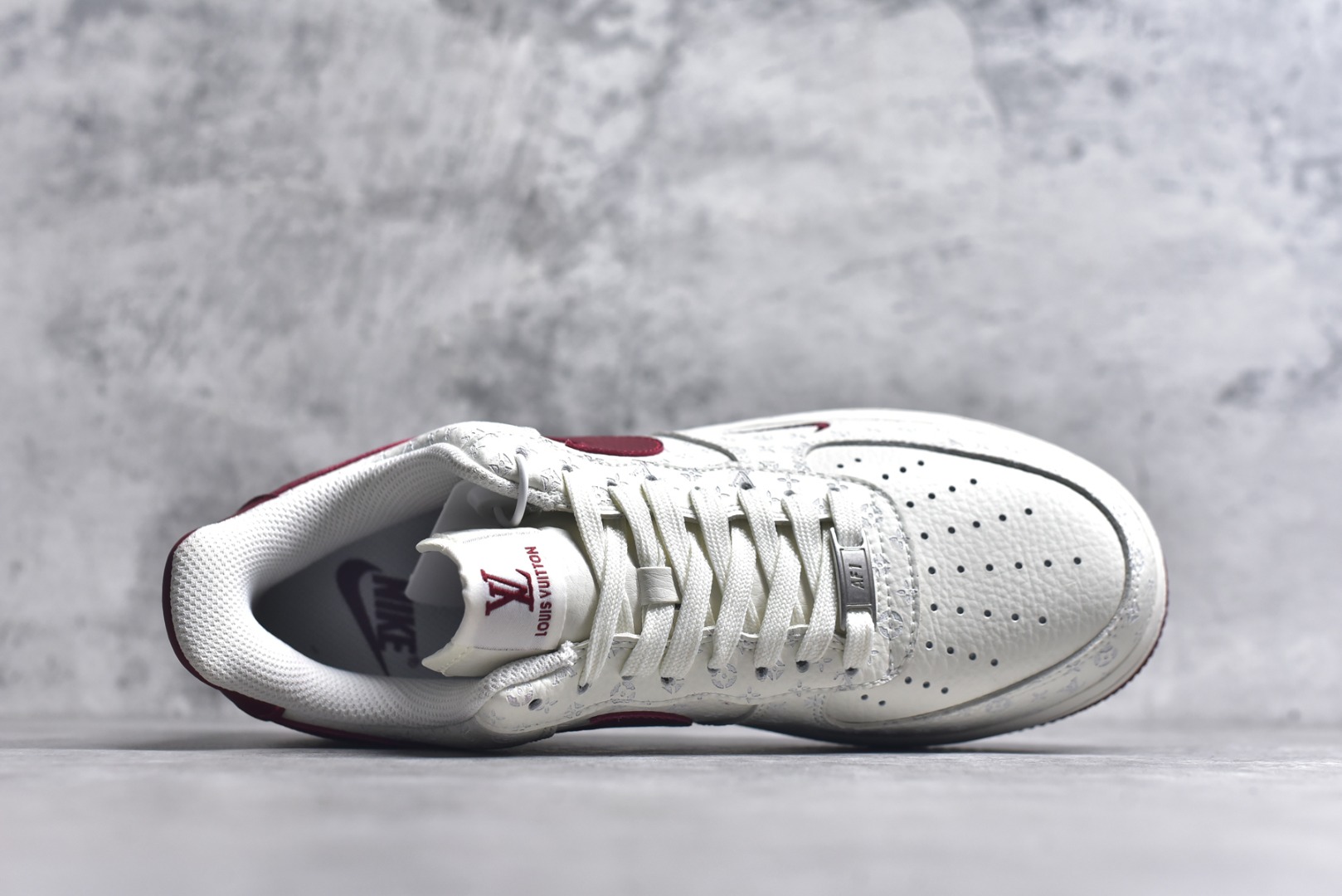 图片[4]-#Nike Air Force 1\’07 Low LV联名 白红 空军一号低帮休闲板鞋 LW9279-015 #原楦头原纸板 原装鞋盒 原厂鞋底 超高清洁度 细节完美 尺码：36 36.5 37.5 38 38.5 39 40 40.5 41 42 42.5 43 44 44.5 45 9.D4-选品中心