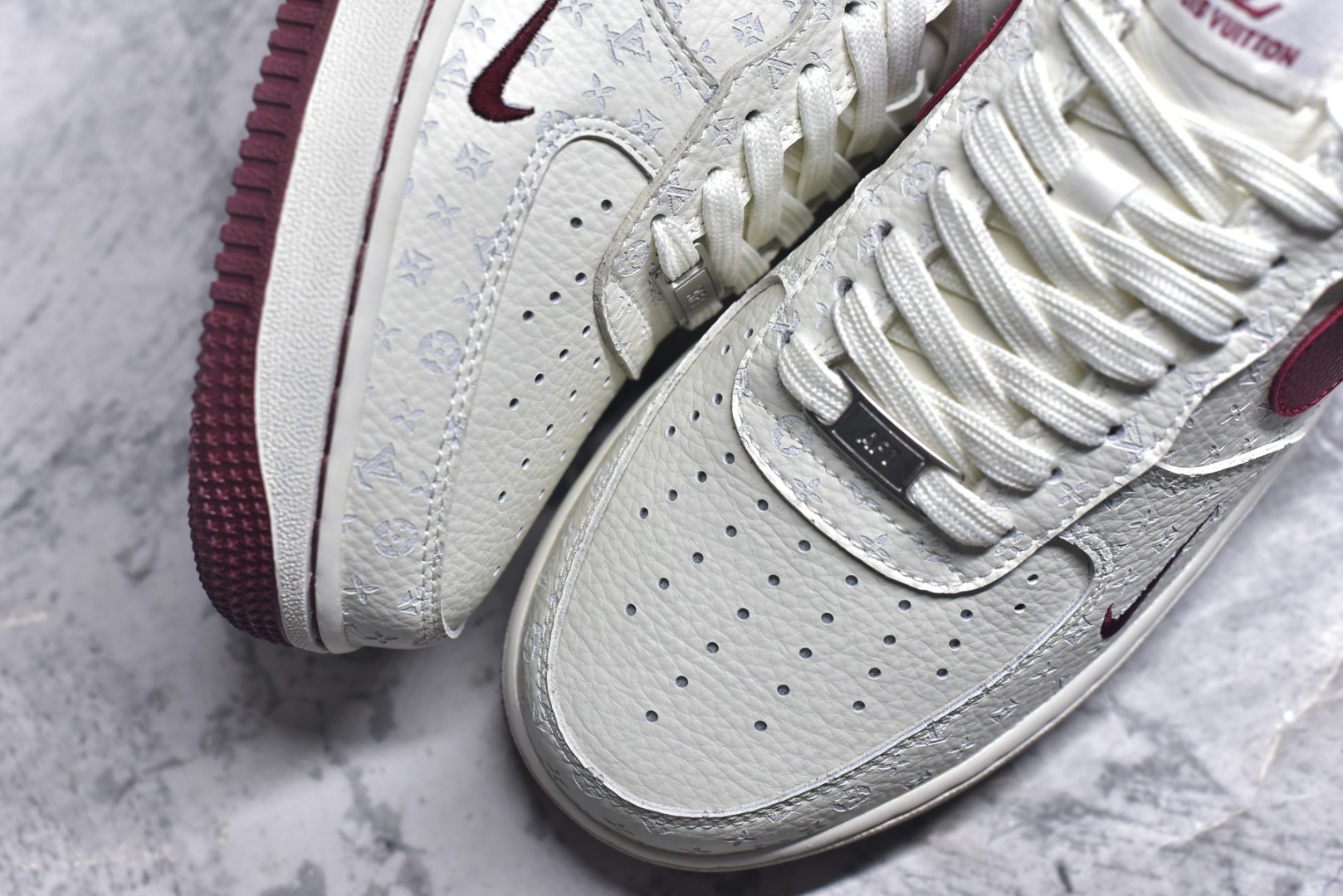 图片[8]-#Nike Air Force 1\’07 Low LV联名 白红 空军一号低帮休闲板鞋 LW9279-015 #原楦头原纸板 原装鞋盒 原厂鞋底 超高清洁度 细节完美 尺码：36 36.5 37.5 38 38.5 39 40 40.5 41 42 42.5 43 44 44.5 45 9.D4-选品中心