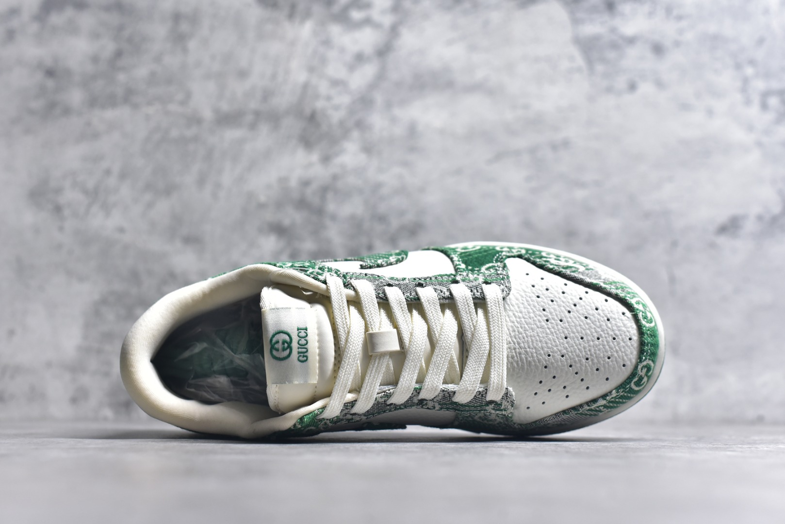 图片[4]-#Nike SB Dunk Low 古驰联名 灰绿牛仔 周年高端定制 低帮休闲板鞋 SC9207-420 #定制鞋盒 大厂纯原品质出货 超高清洁度 皮料切割干净无任何毛边 细节完美 尺码：36 36.5 37.5 38 38.5 39 40 40.5 41 42 42.5 43 44 44.5 45 9.E5-选品中心