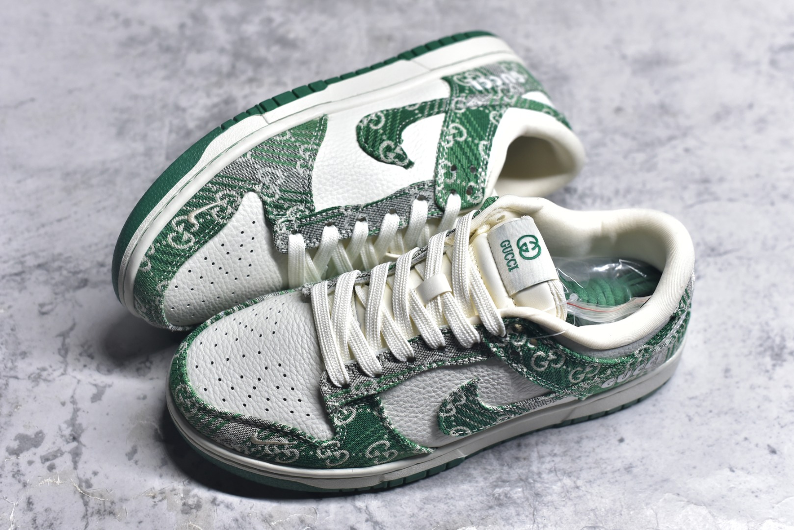 图片[7]-#Nike SB Dunk Low 古驰联名 灰绿牛仔 周年高端定制 低帮休闲板鞋 SC9207-420 #定制鞋盒 大厂纯原品质出货 超高清洁度 皮料切割干净无任何毛边 细节完美 尺码：36 36.5 37.5 38 38.5 39 40 40.5 41 42 42.5 43 44 44.5 45 9.E5-选品中心