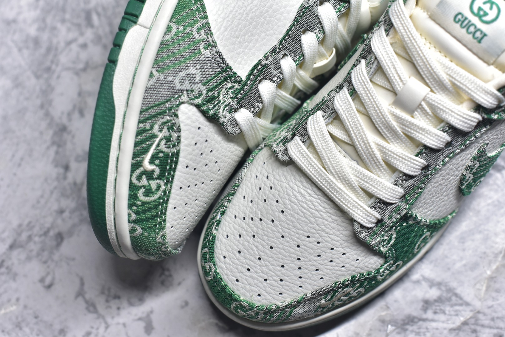 图片[8]-#Nike SB Dunk Low 古驰联名 灰绿牛仔 周年高端定制 低帮休闲板鞋 SC9207-420 #定制鞋盒 大厂纯原品质出货 超高清洁度 皮料切割干净无任何毛边 细节完美 尺码：36 36.5 37.5 38 38.5 39 40 40.5 41 42 42.5 43 44 44.5 45 9.E5-选品中心