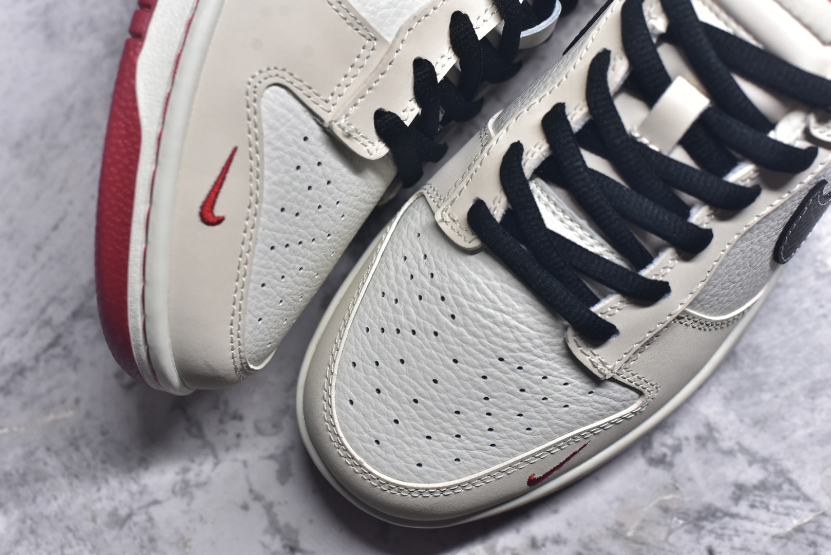 图片[8]-#Nike SB Dunk Low Sup联名 白卡其三小勾 周年高端定制 低帮休闲板鞋 SC9207-427 #定制鞋盒 大厂纯原品质出货 超高清洁度 皮料切割干净无任何毛边 细节完美 尺码：36 36.5 37.5 38 38.5 39 40 40.5 41 42 42.5 43 44 44.5 45 9.E5-选品中心
