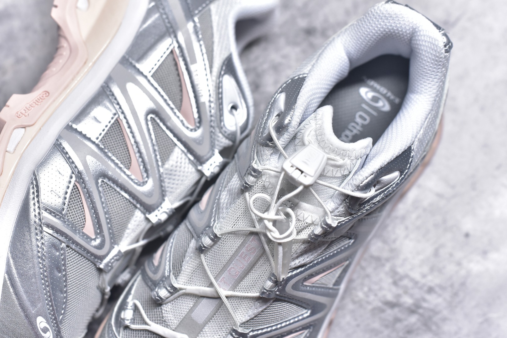 图片[9]-#Salomon XT-QUEST ADV 萨洛蒙 时尚 舒适减震防滑耐磨 低帮跑步鞋 男女同款 475420 纯原外贸平台特供订单 耗时半年巨作 全套原纸板楦头开发 原厂特供网布配套加持 确保原汁原味 完美呈现版型 原档数据独家私模五层组合大底 男女鞋同步官方 原装Ortholite轻量化鞋垫 中底布带钢印编号 原厂TPU锁扣 进口港宝加持 后跟自然饱满 还原公司包裹性 基于 SALOMON 初代 XT 鞋身造型并搭载 4D ADVANCED CHASSIS™ 大底打造而成 为这款 XT-QUEST 带来了多项足部控制与保护等功能性 如在运动过程中控制左右晃动的过程而提高稳定性、改善长途越野过程中足中到足尖的过渡、提高感知岩石的精确度以抵抗尖锐物体对脚底的伤害以及采用动态缓冲来增强穿着舒适感 从而减轻疲劳感 使 XT-QUEST 成为一双舒适且安全的户外之履 尺码：36 36.5 37.5 38 38.5 39 40 40.5 41 42 42.5 43 44 44.5 45-选品中心