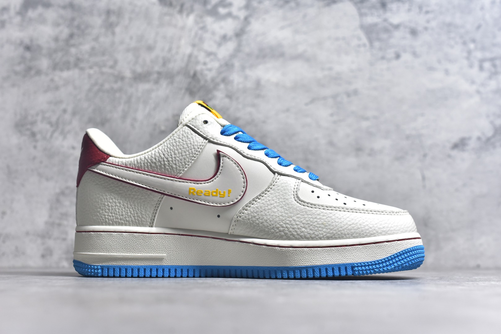 图片[3]-#Nike Air Force 1\’07 Low 马里奥联名 白蓝彩 空军一号低帮休闲板鞋 SC0601-567 #原楦头原纸板 原装鞋盒 原厂鞋底 超高清洁度 细节完美 尺码：36 36.5 37.5 38 38.5 39 40 40.5 41 42 42.5 43 44 44.5 45 9.D4-选品中心