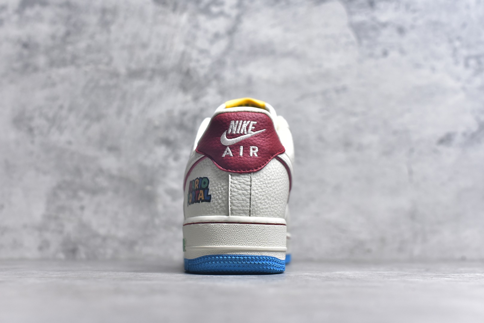 图片[5]-#Nike Air Force 1\’07 Low 马里奥联名 白蓝彩 空军一号低帮休闲板鞋 SC0601-567 #原楦头原纸板 原装鞋盒 原厂鞋底 超高清洁度 细节完美 尺码：36 36.5 37.5 38 38.5 39 40 40.5 41 42 42.5 43 44 44.5 45 9.D4-选品中心