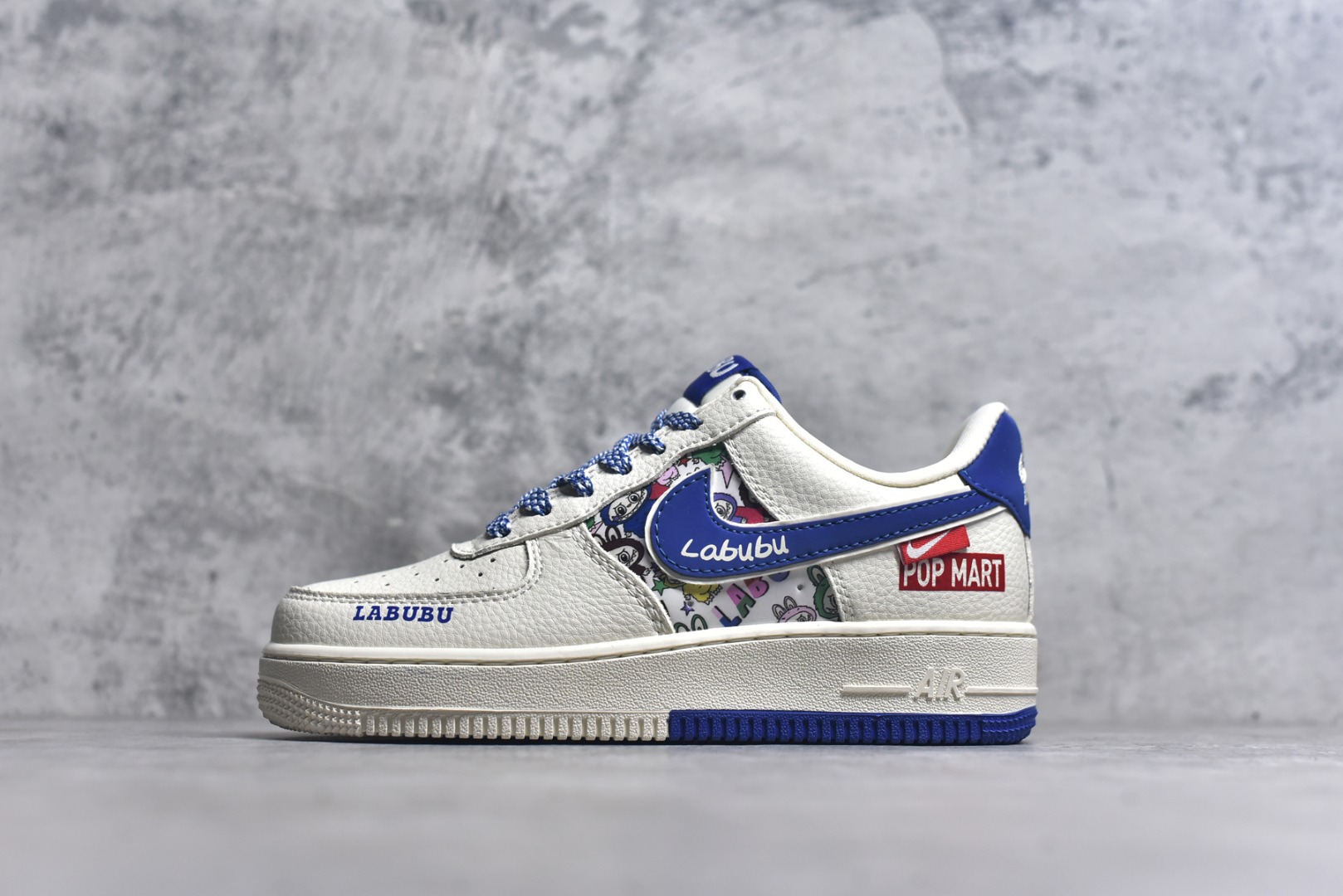 #Nike Air Force 1\’07 Low Labubu拉布布 空军一号定制休闲板鞋 KJ1688-011 #原楦头原纸板 原装鞋盒 定制五金配件 内置全掌气垫 原厂鞋底 尺码：36 36.5 37.5 38 38.5 39 40 40.5 41 42 42.5 43 44 44.5 45 9.D4-选品中心