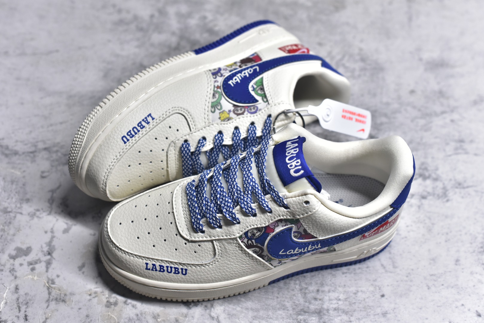 图片[7]-#Nike Air Force 1\’07 Low Labubu拉布布 空军一号定制休闲板鞋 KJ1688-011 #原楦头原纸板 原装鞋盒 定制五金配件 内置全掌气垫 原厂鞋底 尺码：36 36.5 37.5 38 38.5 39 40 40.5 41 42 42.5 43 44 44.5 45 9.D4-选品中心
