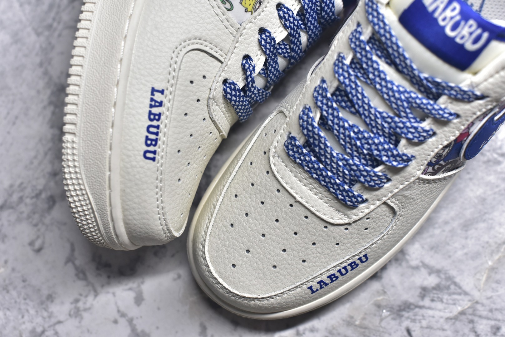 图片[8]-#Nike Air Force 1\’07 Low Labubu拉布布 空军一号定制休闲板鞋 KJ1688-011 #原楦头原纸板 原装鞋盒 定制五金配件 内置全掌气垫 原厂鞋底 尺码：36 36.5 37.5 38 38.5 39 40 40.5 41 42 42.5 43 44 44.5 45 9.D4-选品中心