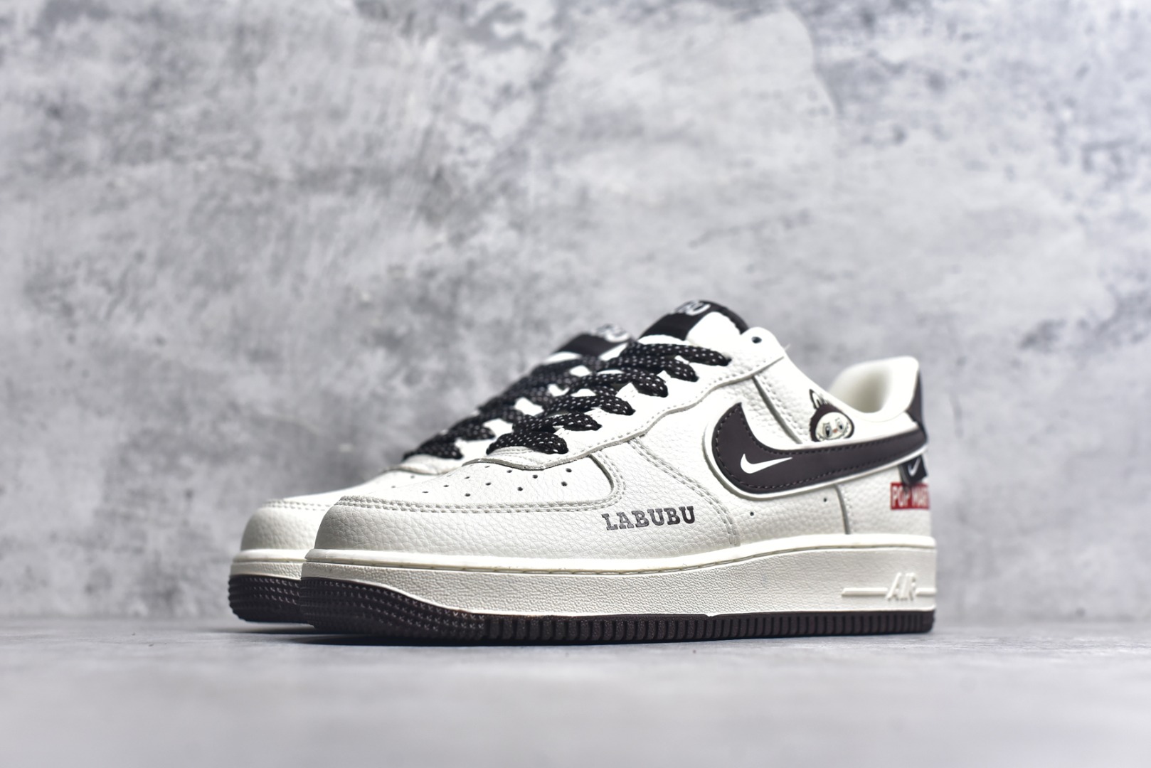 图片[2]-#Nike Air Force 1\’07 Low 拉布布 空军一号低帮休闲板鞋 KJ1688-012 #原楦头原纸板 原装鞋盒 定制五金配件 内置全掌气垫 原厂鞋底 尺码：36 36.5 37.5 38 38.5 39 40 40.5 41 42 42.5 43 44 44.5 45 9.D4-选品中心