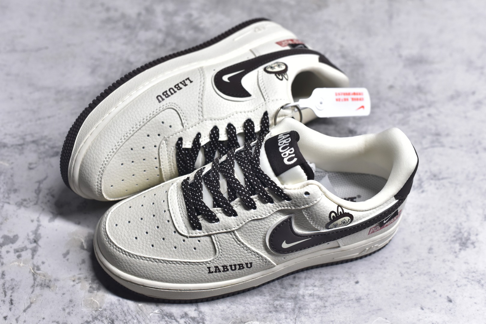 图片[7]-#Nike Air Force 1\’07 Low 拉布布 空军一号低帮休闲板鞋 KJ1688-012 #原楦头原纸板 原装鞋盒 定制五金配件 内置全掌气垫 原厂鞋底 尺码：36 36.5 37.5 38 38.5 39 40 40.5 41 42 42.5 43 44 44.5 45 9.D4-选品中心