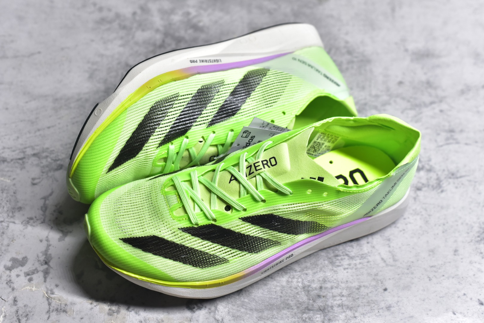 图片[7]-#Adidas Adizero Takumi Sen 10 M IG7400 阿迪透气低帮轻盈透气跑步鞋 货号：IG3134 尺码：36 36.5 37 38 38.5 39 40 40.5 41 42 42.5 43 44 44.5 45-选品中心