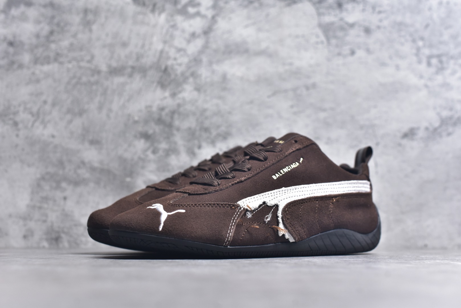 图片[2]-#联名The Open Product x Puma Speedcat 极速赛车系列彪马低帮生活休闲鞋 #原装档案原数据纸版楦型 采用原厂固色翻毛皮鞋面材质 二次成型\’猛帮\’成型工艺 货号：406519 05 尺码：36 37 37.5 38 38.5 39 40 40.5 41 42 42.5 43 44 44.5 45 ⚠注意️（线头原版预留 剪短不能退换）-选品中心