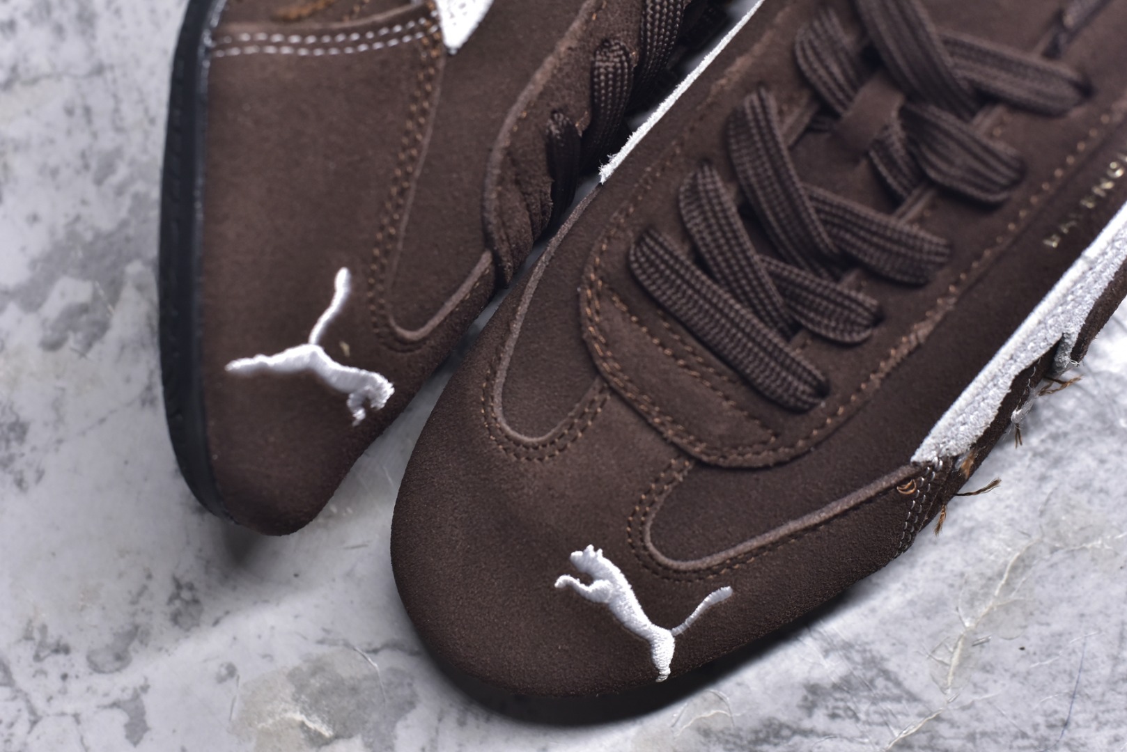 图片[8]-#联名The Open Product x Puma Speedcat 极速赛车系列彪马低帮生活休闲鞋 #原装档案原数据纸版楦型 采用原厂固色翻毛皮鞋面材质 二次成型\’猛帮\’成型工艺 货号：406519 05 尺码：36 37 37.5 38 38.5 39 40 40.5 41 42 42.5 43 44 44.5 45 ⚠注意️（线头原版预留 剪短不能退换）-选品中心