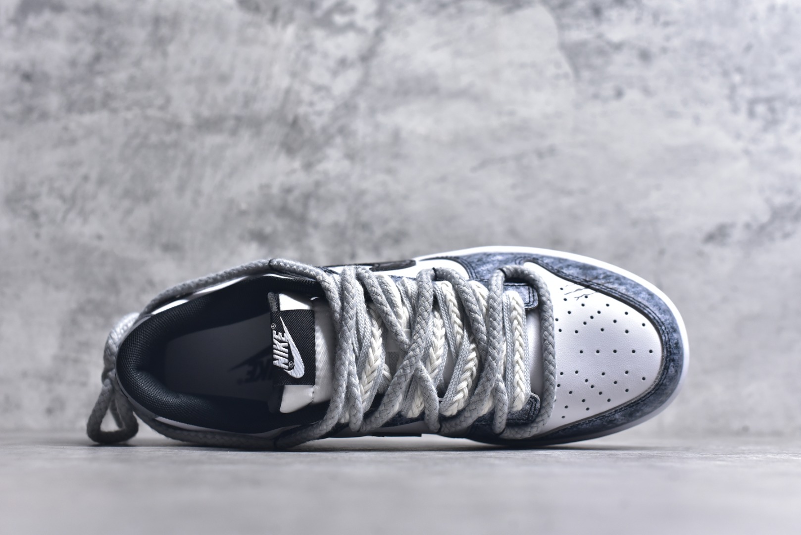 图片[4]-#Nike SB Dunk Low 熊猫恶作剧-滑行轨迹 绑带 低帮休闲板鞋 DD1391-100 #定制鞋盒 大厂纯原品质出货 超高清洁度 皮料切割干净无任何毛边 细节完美 尺码：40 40.5 41 42 42.5 43 44 44.5 45 46 9.E5-选品中心