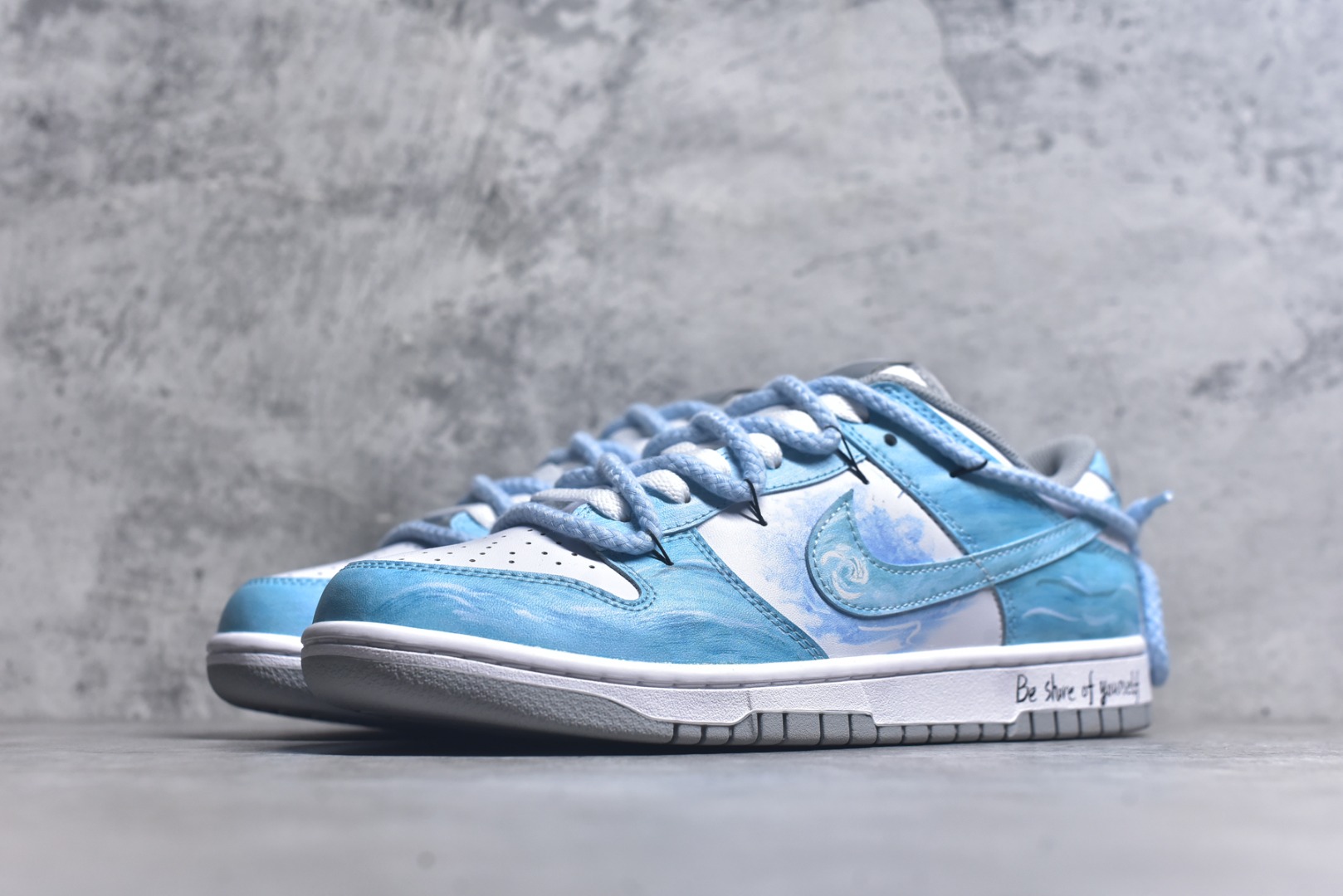图片[2]-#Nike SB Dunk Low 海洋蓝 绑带 低帮休闲板鞋 HF5441-105 尺码：40 40.5 41 42 42.5 43 44 44.5 45 46 9.E5-选品中心