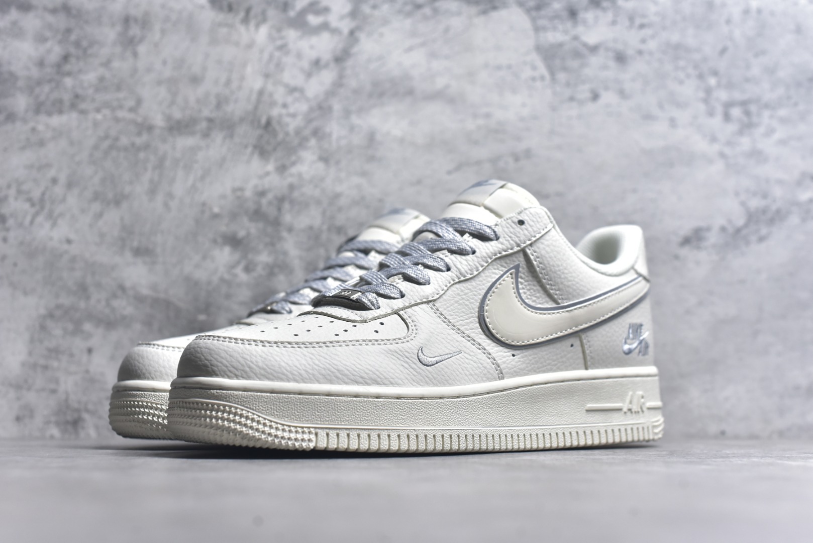 图片[2]-#Nike Air Force 1\’07 Low 耐克联名 米灰边 空军一号低帮休闲板鞋 CS5288-033 #原楦头原纸板 原装鞋盒 定制五金配件 内置全掌气垫 原厂鞋底 尺码：36 36.5 37.5 38 38.5 39 40 40.5 41 42 42.5 43 44 44.5 45 9.D4-选品中心