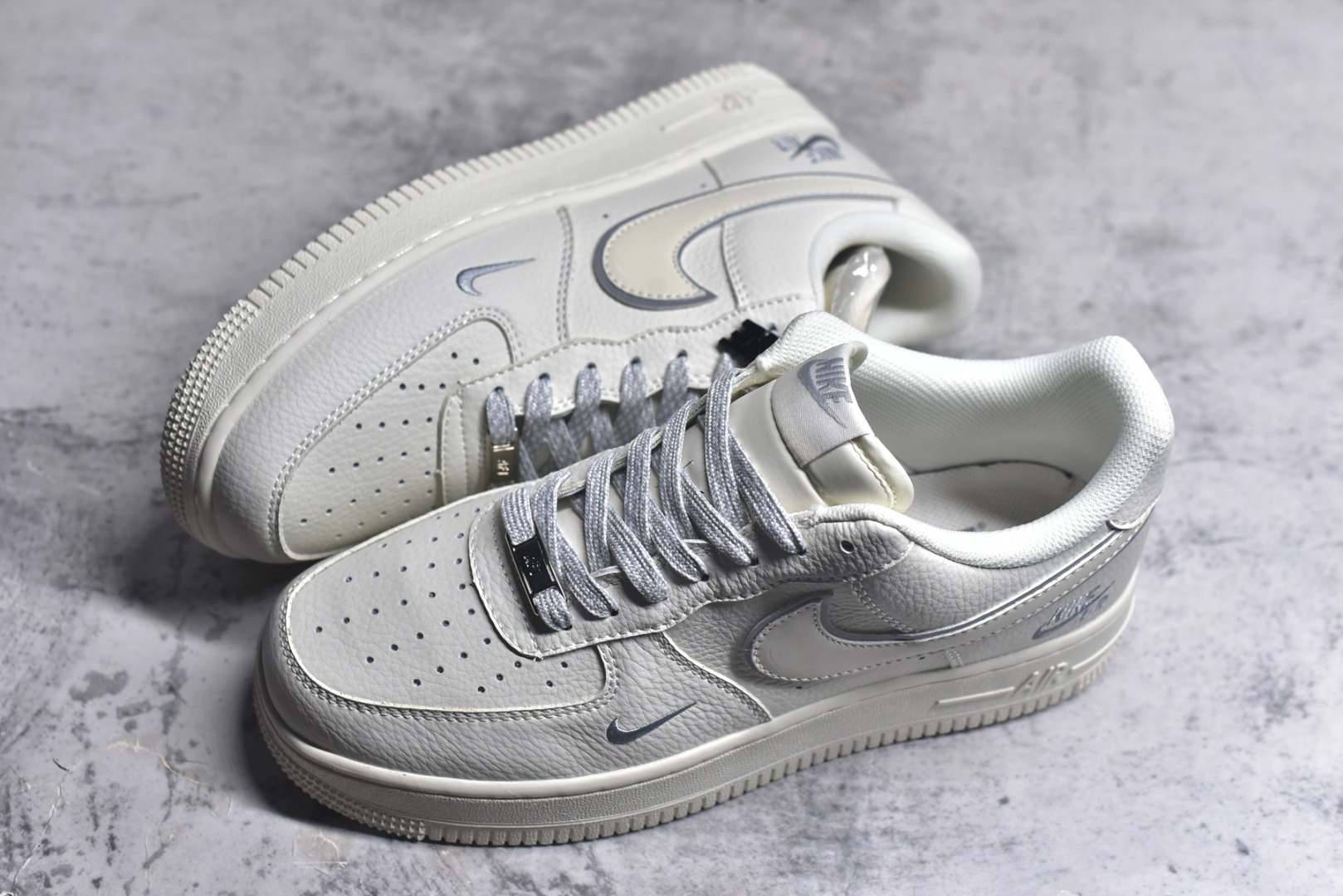 图片[7]-#Nike Air Force 1\’07 Low 耐克联名 米灰边 空军一号低帮休闲板鞋 CS5288-033 #原楦头原纸板 原装鞋盒 定制五金配件 内置全掌气垫 原厂鞋底 尺码：36 36.5 37.5 38 38.5 39 40 40.5 41 42 42.5 43 44 44.5 45 9.D4-选品中心