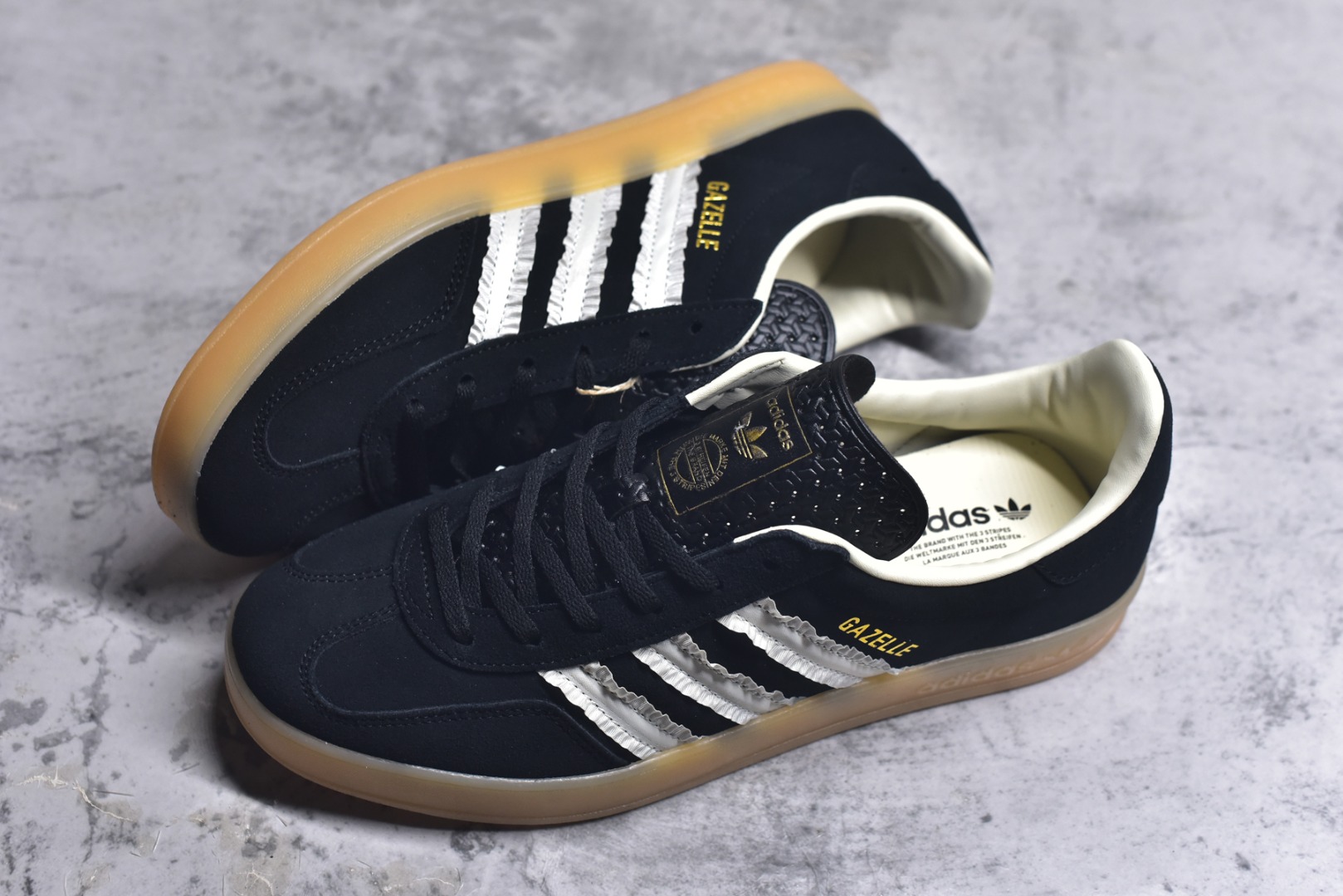 图片[7]-#AD 阿迪 Gazelle Indoor 低帮运动休闲板鞋 德训桑巴 JS1412 尺码：35.5-45-选品中心