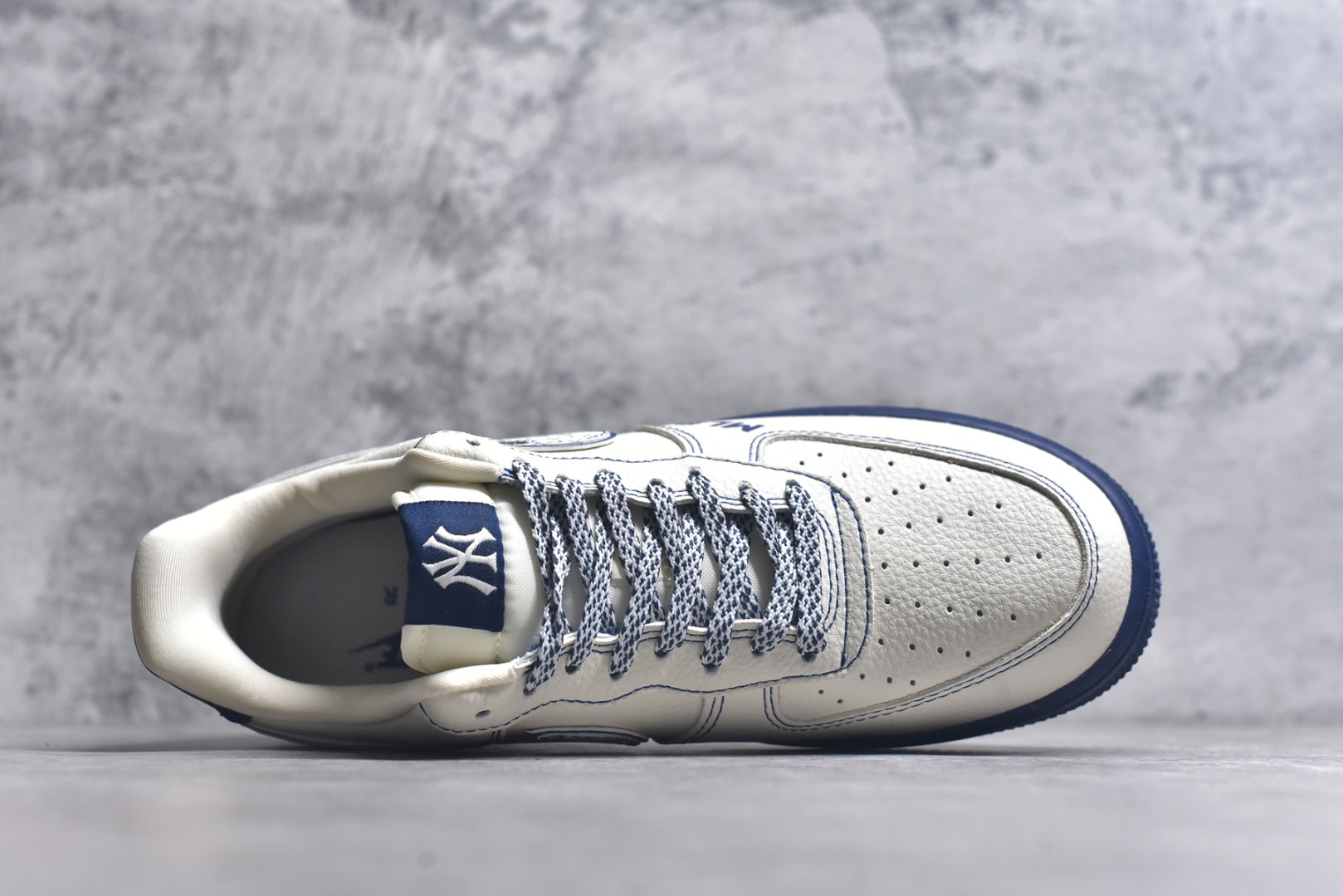 图片[4]-#Nike Air Force 1\’07 Low MLB联名 米蓝线反光 空军一号低帮休闲板鞋 KJ1688-010 #原楦头原纸板 原装鞋盒 定制五金配件 内置全掌气垫 原厂鞋底 尺码：36 36.5 37.5 38 38.5 39 40 40.5 41 42 42.5 43 44 44.5 45 9.D4-选品中心