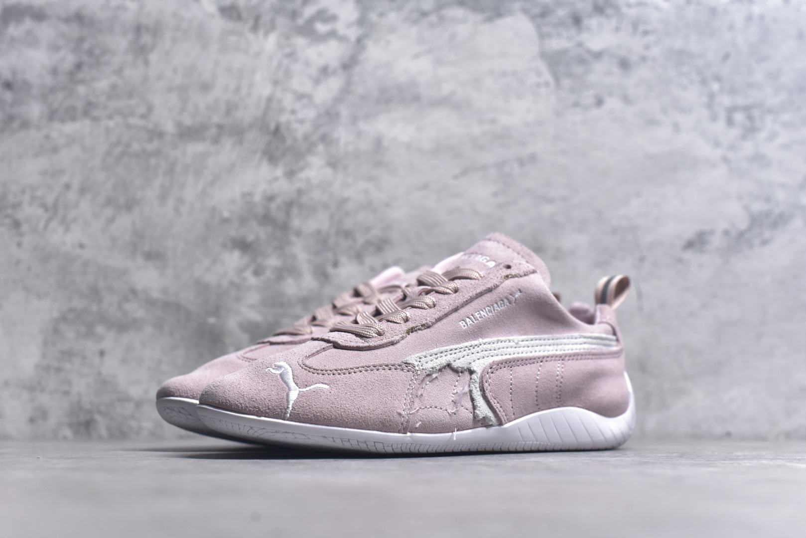 图片[2]-#巴黎联名The Open Product x Puma Speedcat 极速赛车系列彪马低帮生活休闲鞋 原装档案原数据纸版楦型 采用原厂固色翻毛皮鞋面材质 二次成型\’猛帮\’成型工艺 货号：8471461633 尺码：36 37 38 39 40 ⚠️注意️（线头原版预留 剪短不能退换）-选品中心