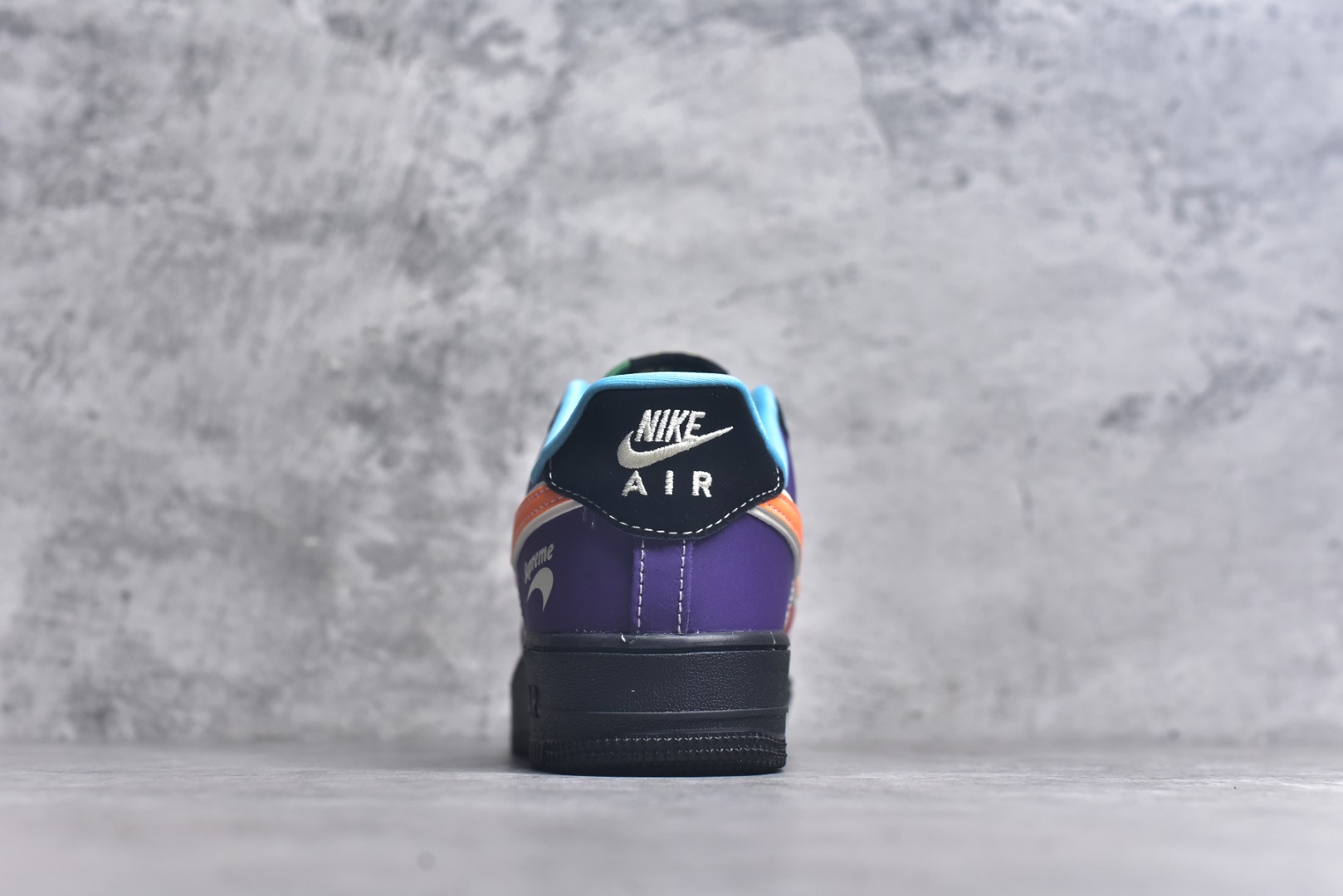 图片[5]-#Nike Air Force 1\’07 Low Supreme联名 红黄紫 空军一号低帮休闲板鞋 KB1688-004 #原楦头原纸板 原装鞋盒 定制五金配件 内置全掌气垫 原厂鞋底 尺码：36 36.5 37.5 38 38.5 39 40 40.5 41 42 42.5 43 44 44.5 45 9.D4-选品中心